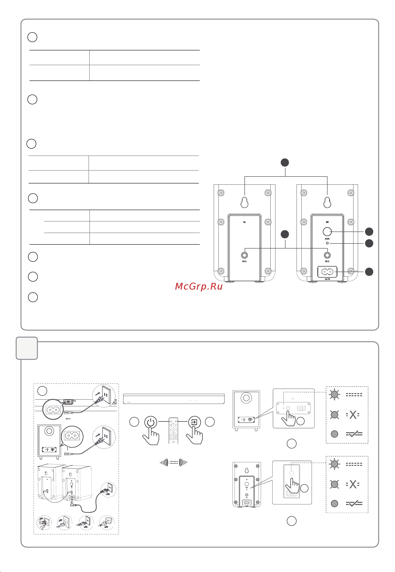 Hisense AX5100G [3/10] Wireless rear surround speakers