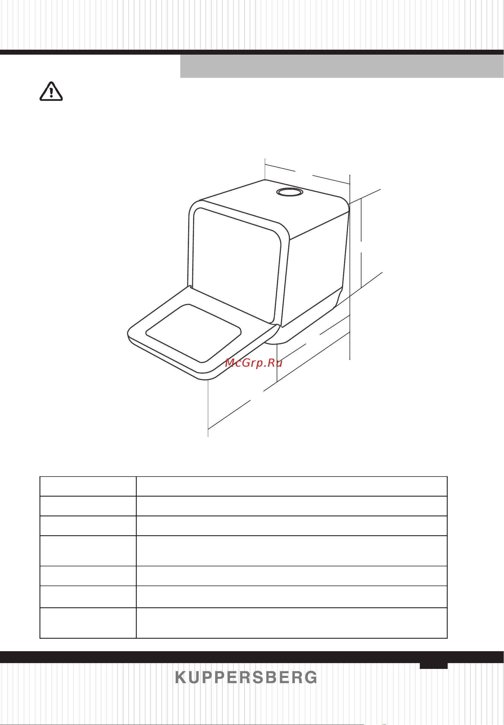 Kuppersberg GFM 4275 GW [65/112] Technical information