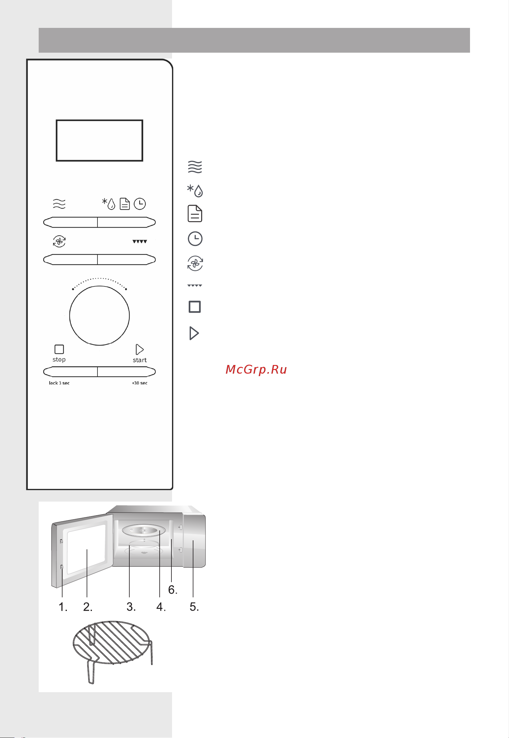 Gorenje MO28A5BH [84/168] Контролен панел