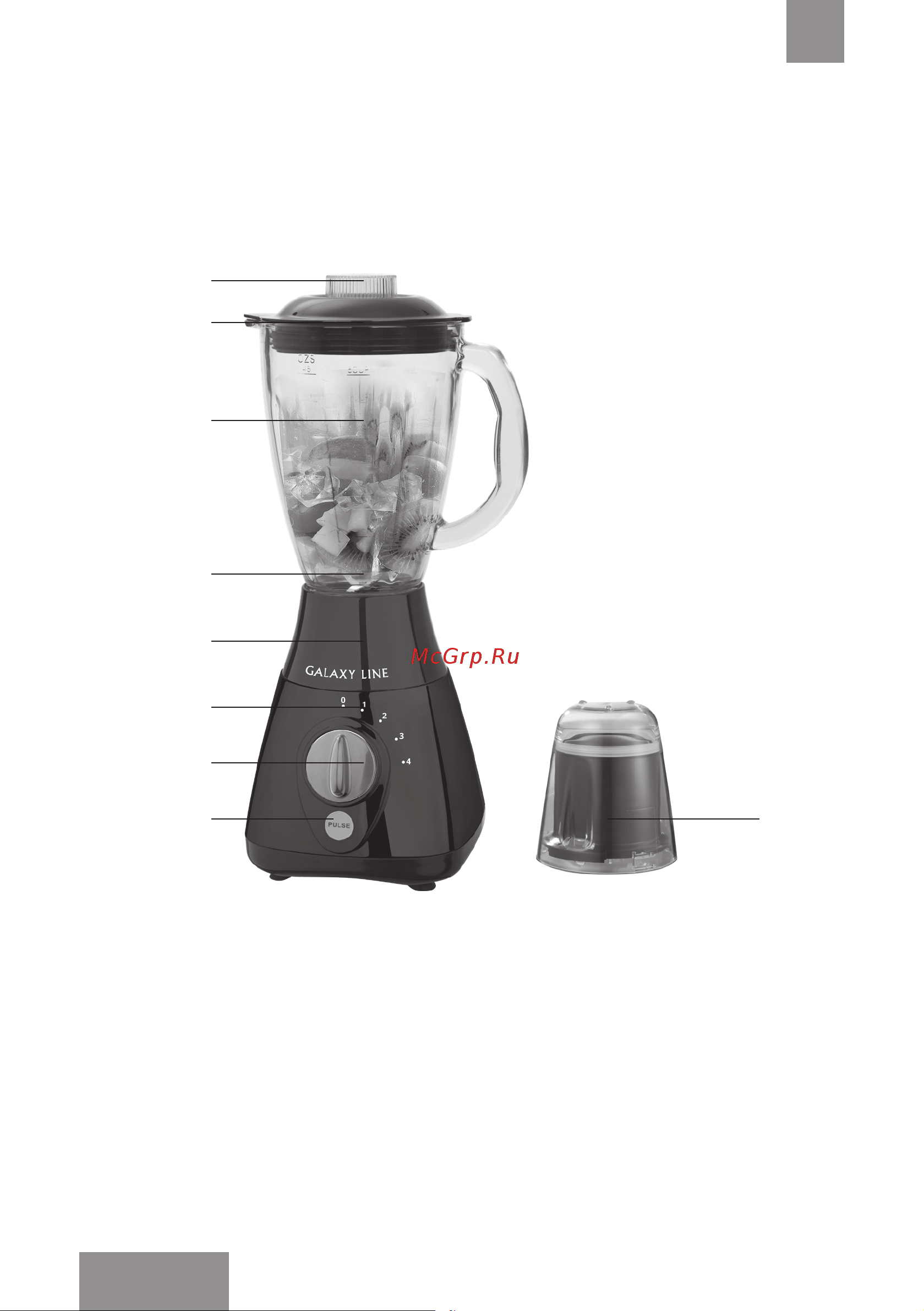Galaxy Line GL2155 [8/25] Функциональные элементы электроприбора