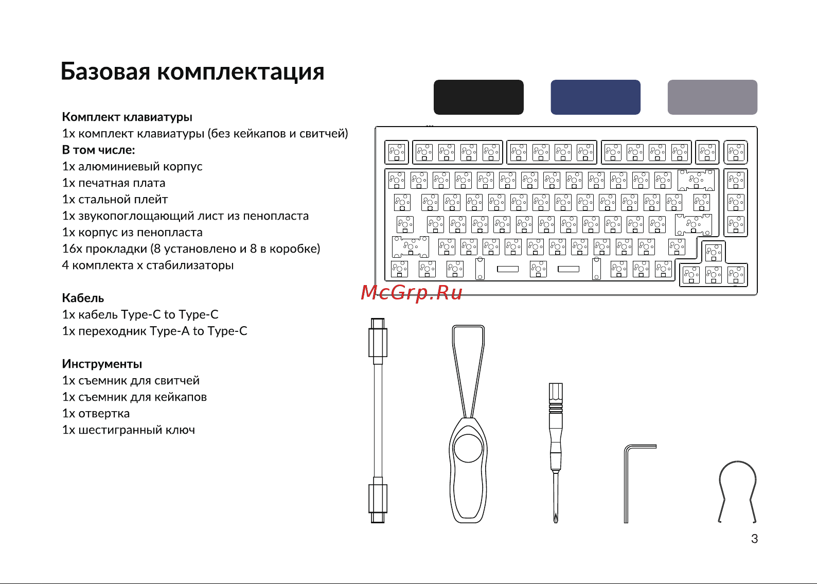 Keychron Q1-O3-RU Руководство по эксплуатации онлайн [3/32] 798017