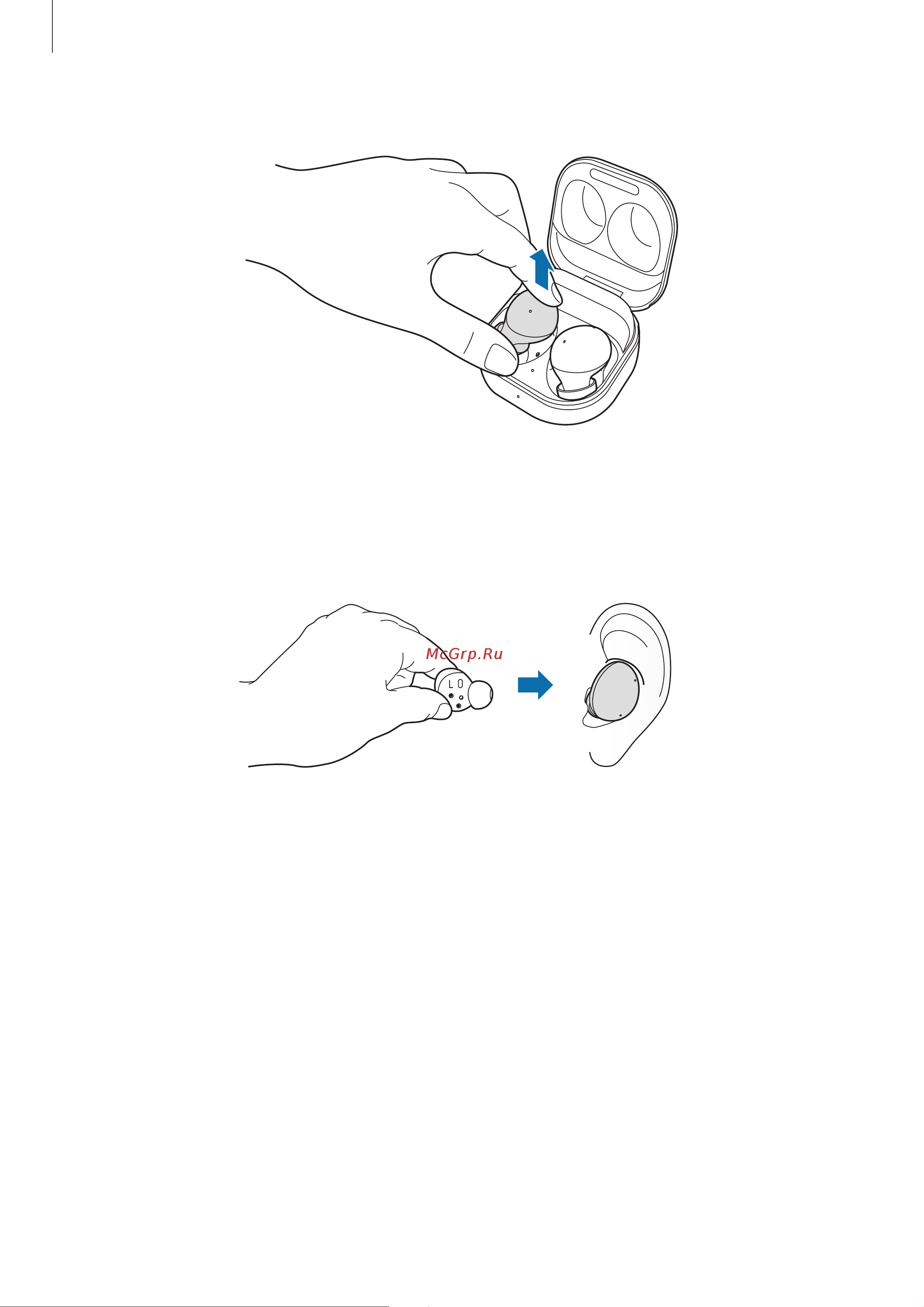 Samsung Galaxy buds2 Pro Graphite [22/45] Использование наушников