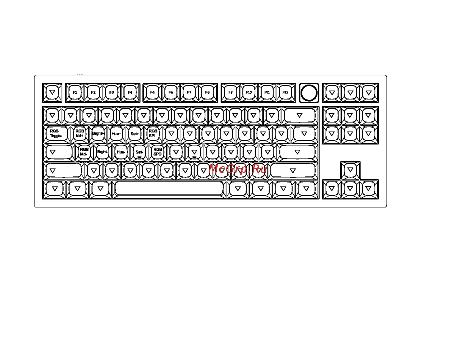 Keychron Q3-O3-RU Руководство по эксплуатации онлайн [13/17] 798050