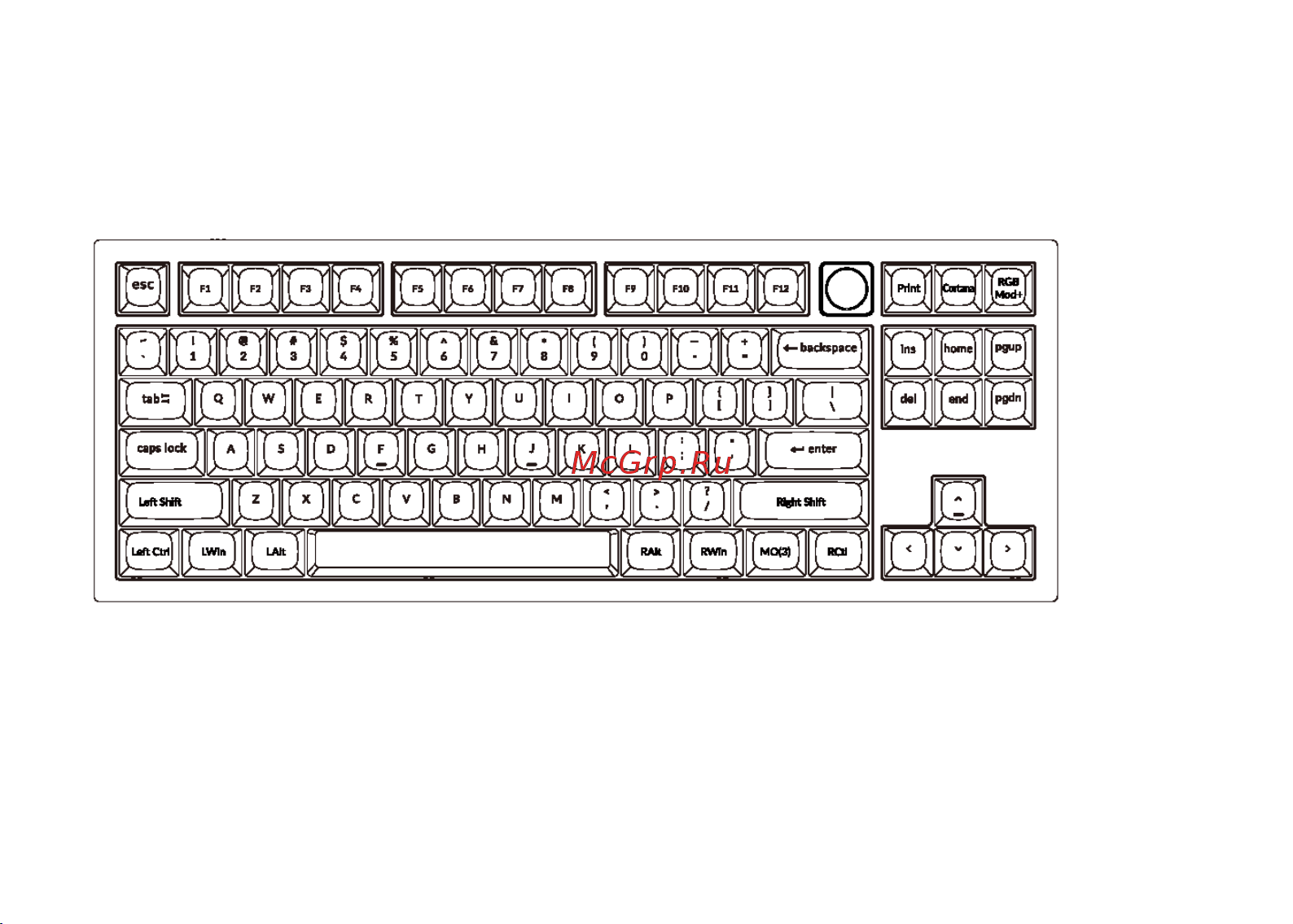Keychron Q3-O3-RU Руководство по эксплуатации онлайн [14/17] 798050