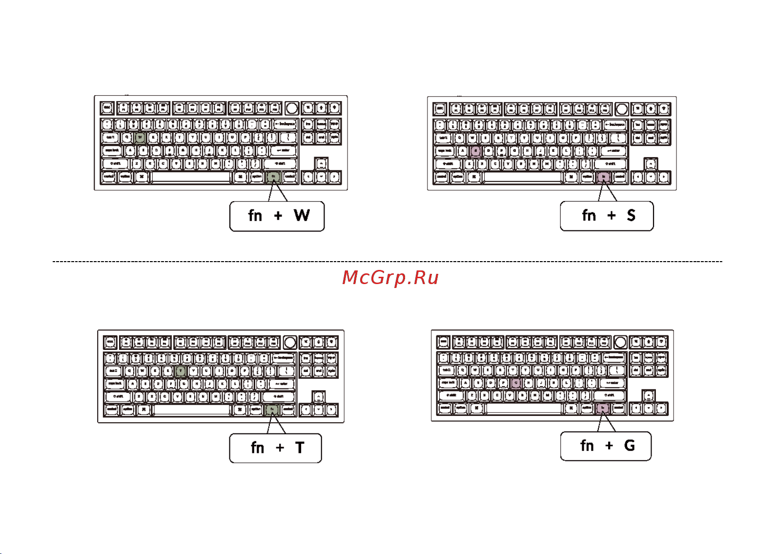 Keychron Q3-N3-RU Руководство по эксплуатации онлайн [7/17] 798046
