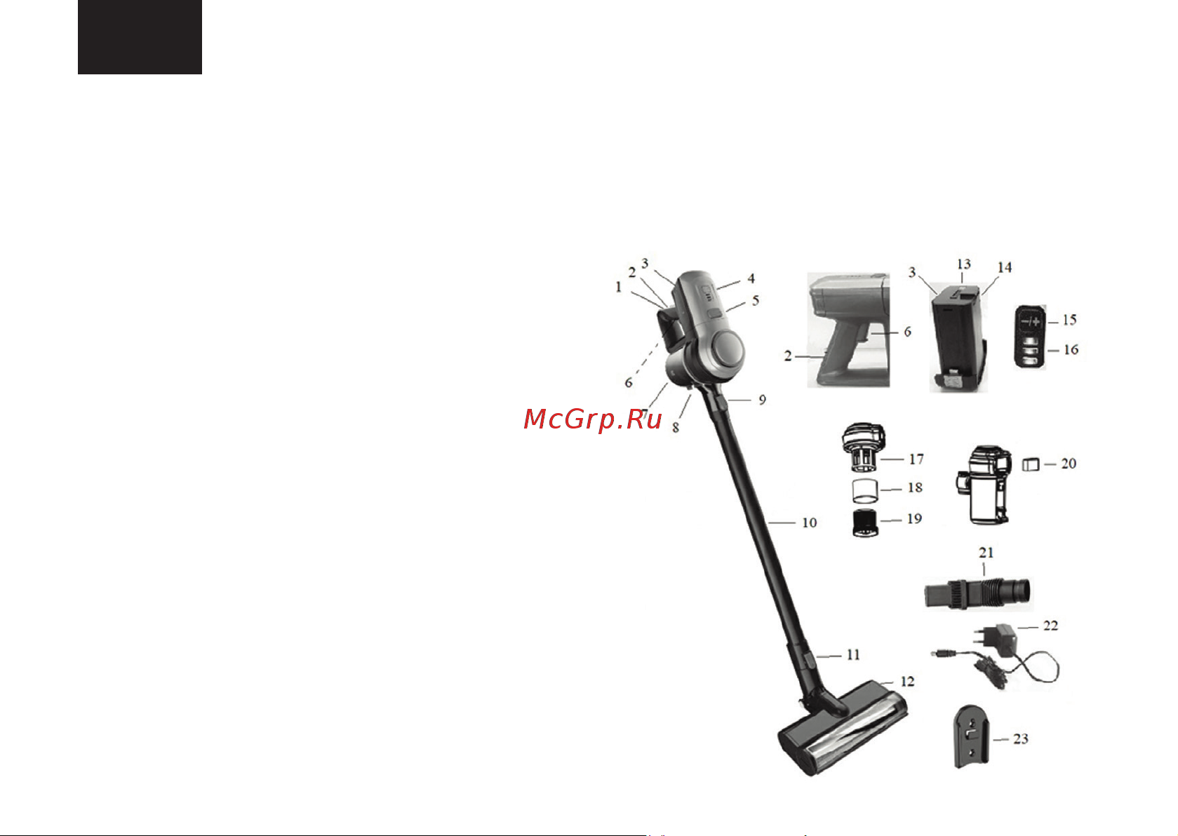 Dreame Cordless Vacuum Cleaner Т20 Pro Grey [24/48] Пылесос br4266