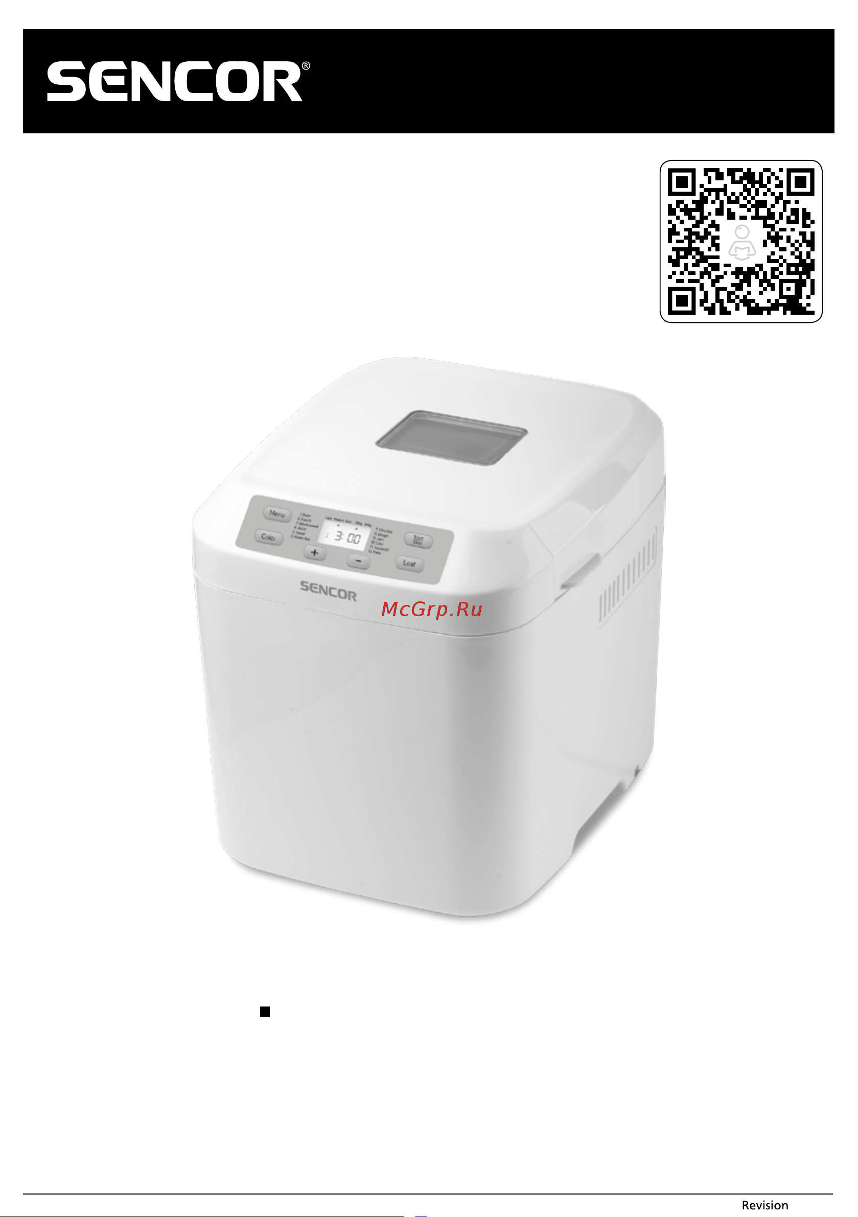 Sencor SBR 1040WH Руководство по эксплуатации онлайн