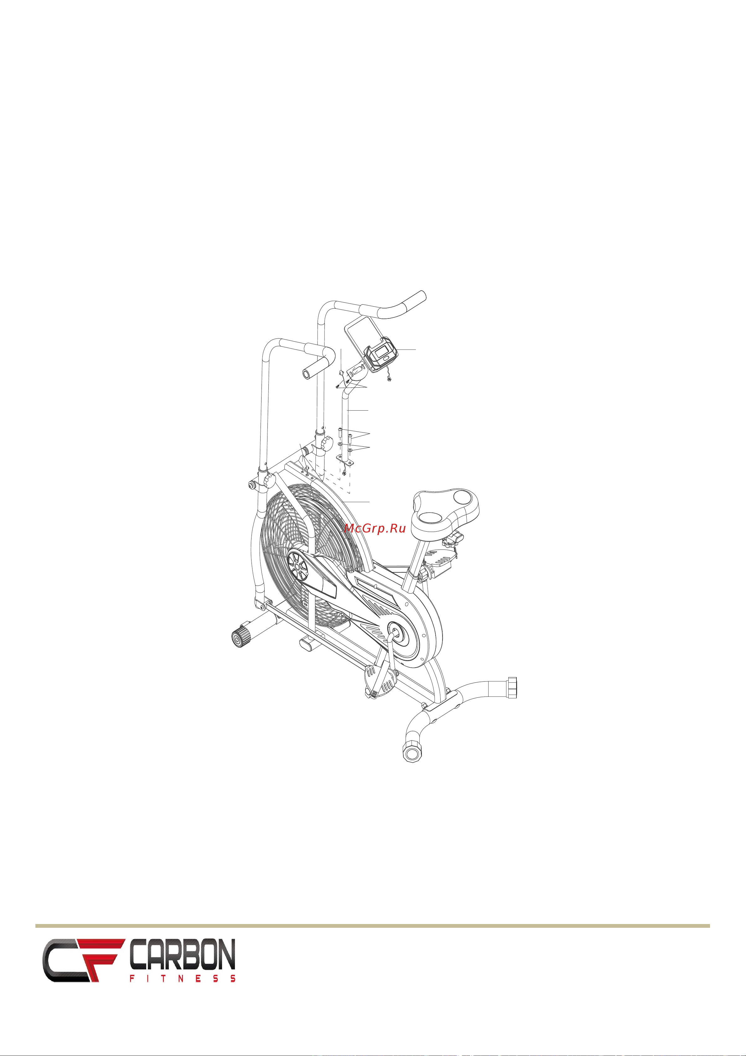 Carbon Fitness A808 [16/22] Сборка завершена