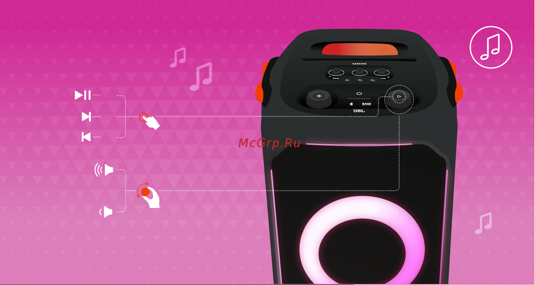 JBL Tune 770NC Blue ( [4/24] Quick start guide