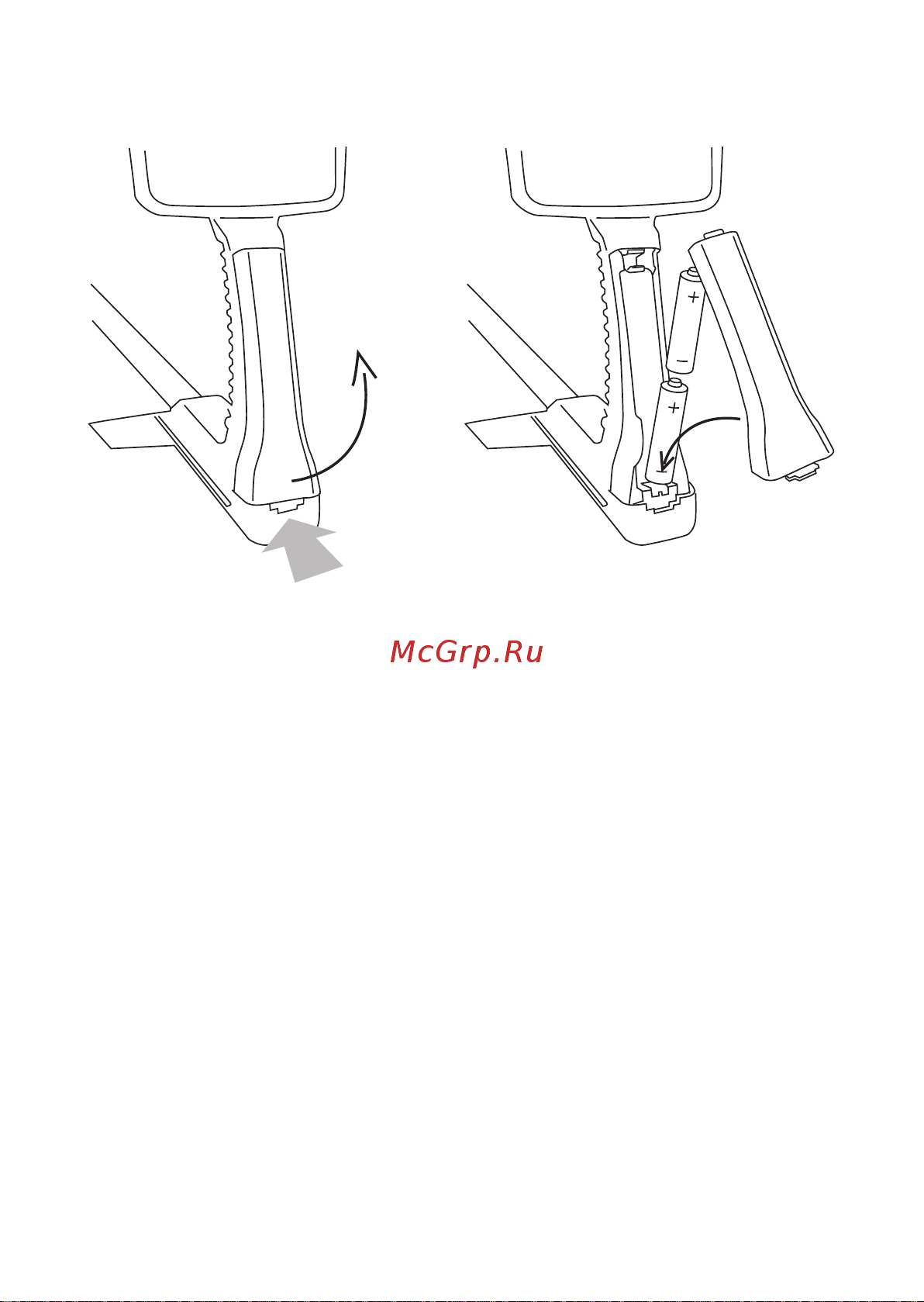 RGK MD-8 [4/16] Установка батарей