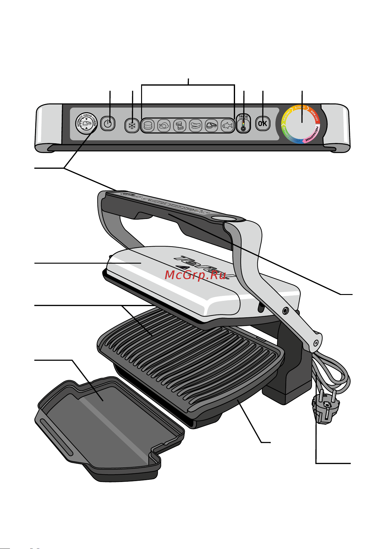 Tefal GC705D16 Руководство по эксплуатации онлайн [2/228] 798271