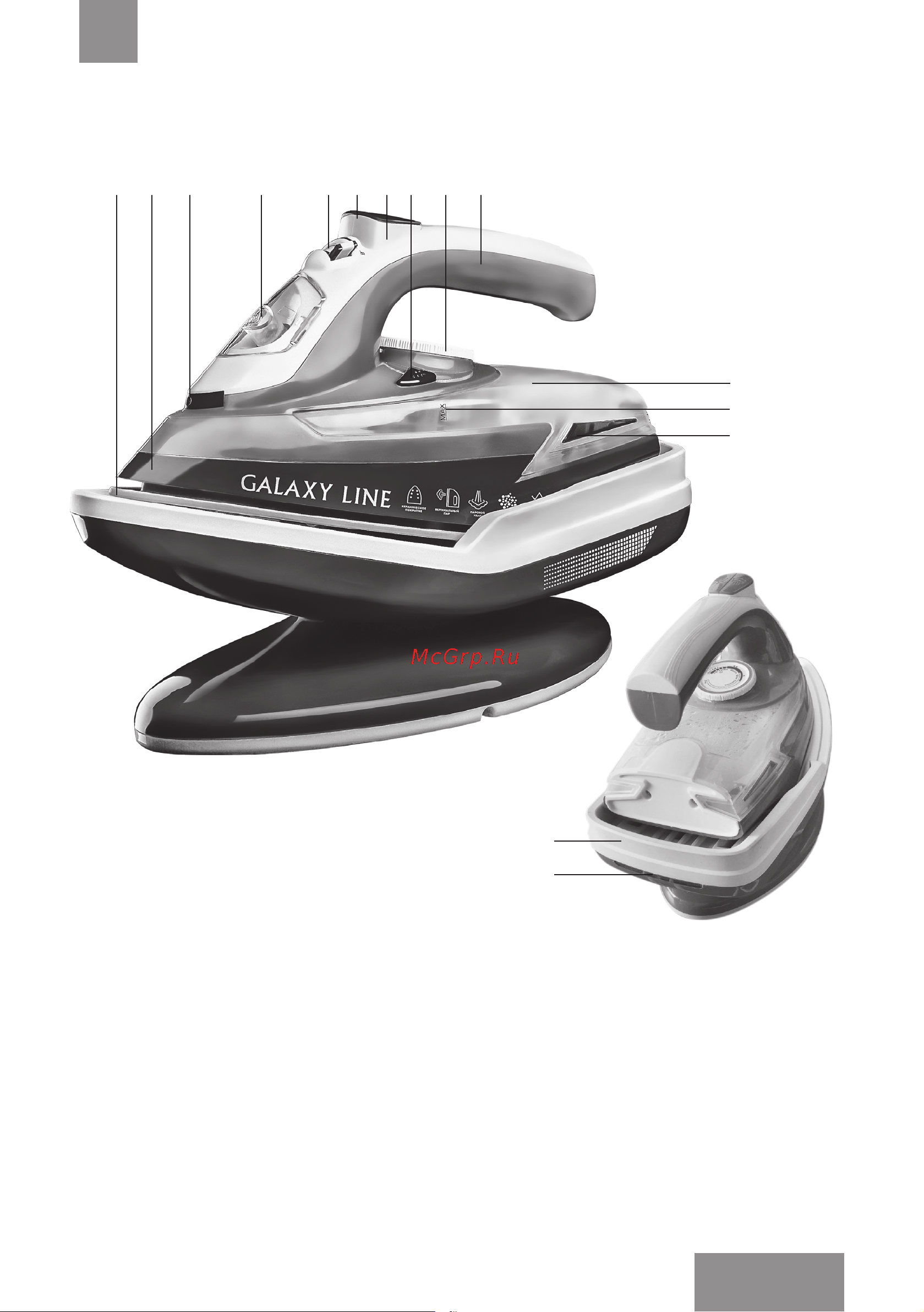 Galaxy Line GL6129 [7/25] Функциональные элементы электроприбора