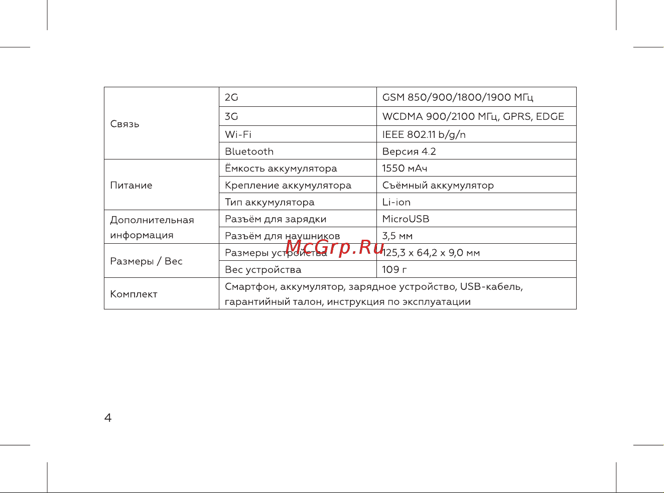 BQ 4030G Nice Mini Gold Руководство по эксплуатации онлайн [6/72] 798323