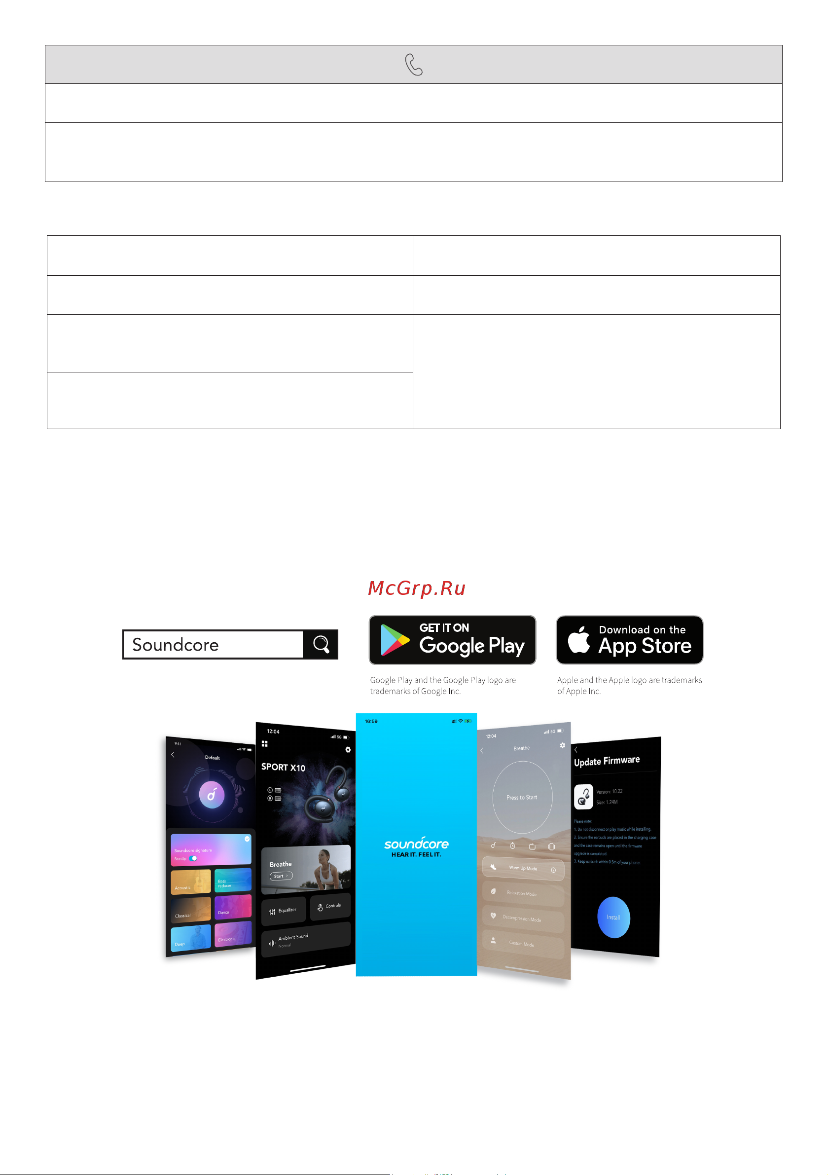 Anker SOUNDCORE Sport X10 A3961 white [47/133] Soundcore app