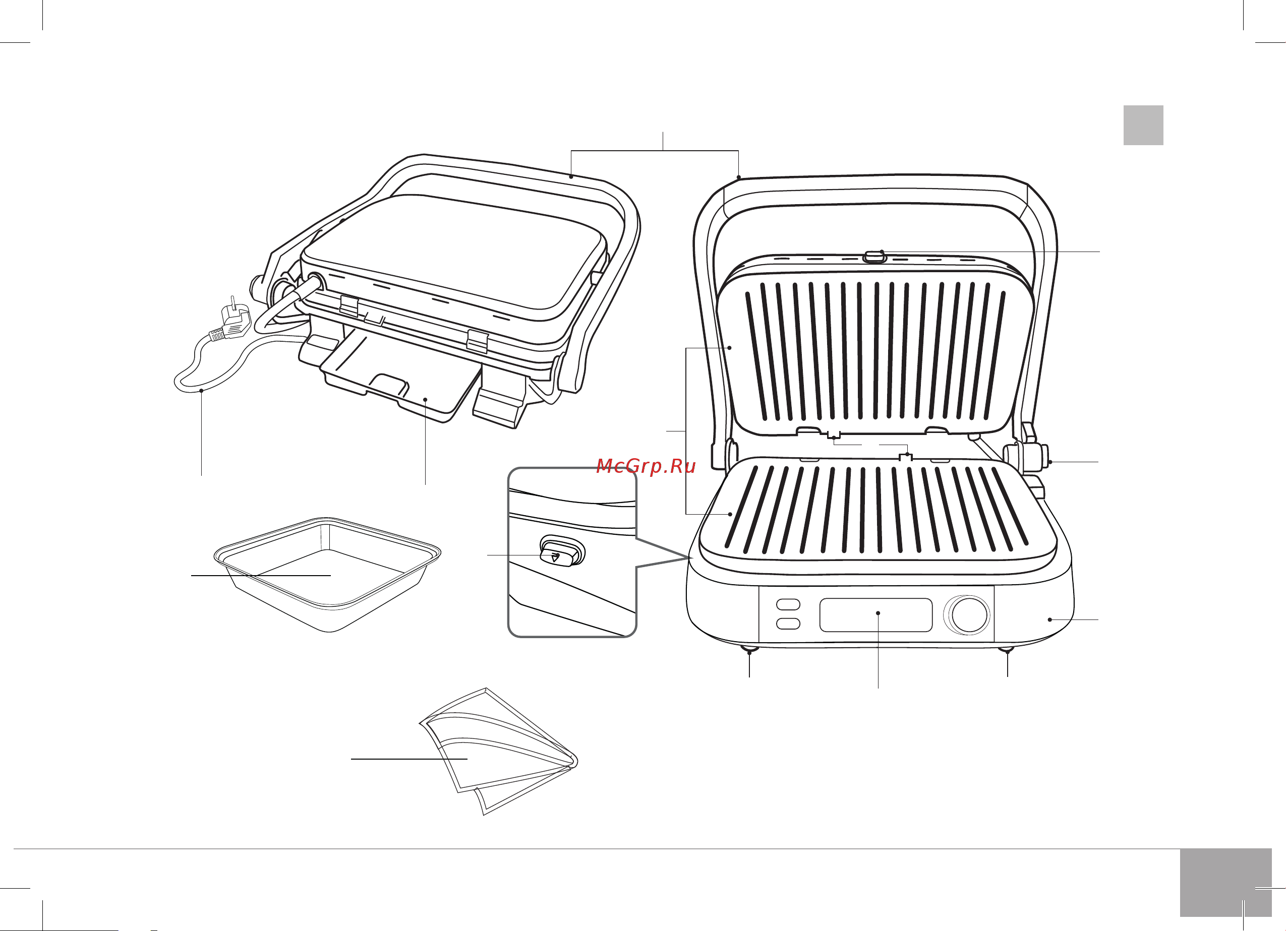 RED Solution SteakPRO RGM-G850P Руководство по эксплуатации онлайн [3/24] 798487