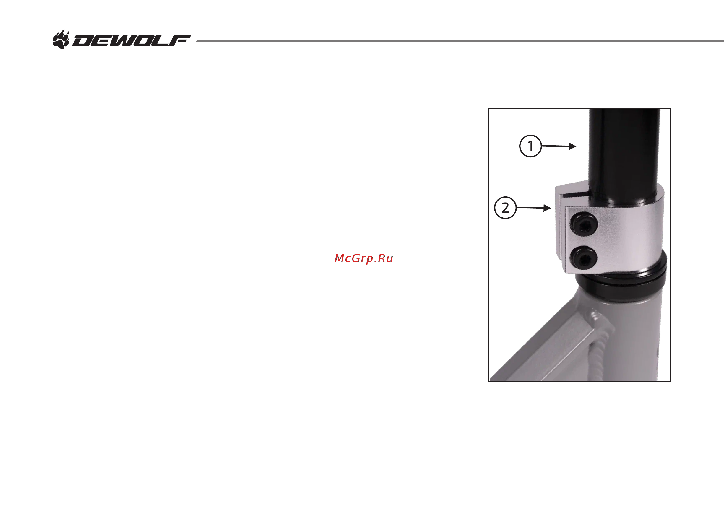 Dewolf despot 110, цвет black/neo-chrome DWST26110110B [11/14] Особенности моделей spotty despot 100 despot 110 d e spot 120