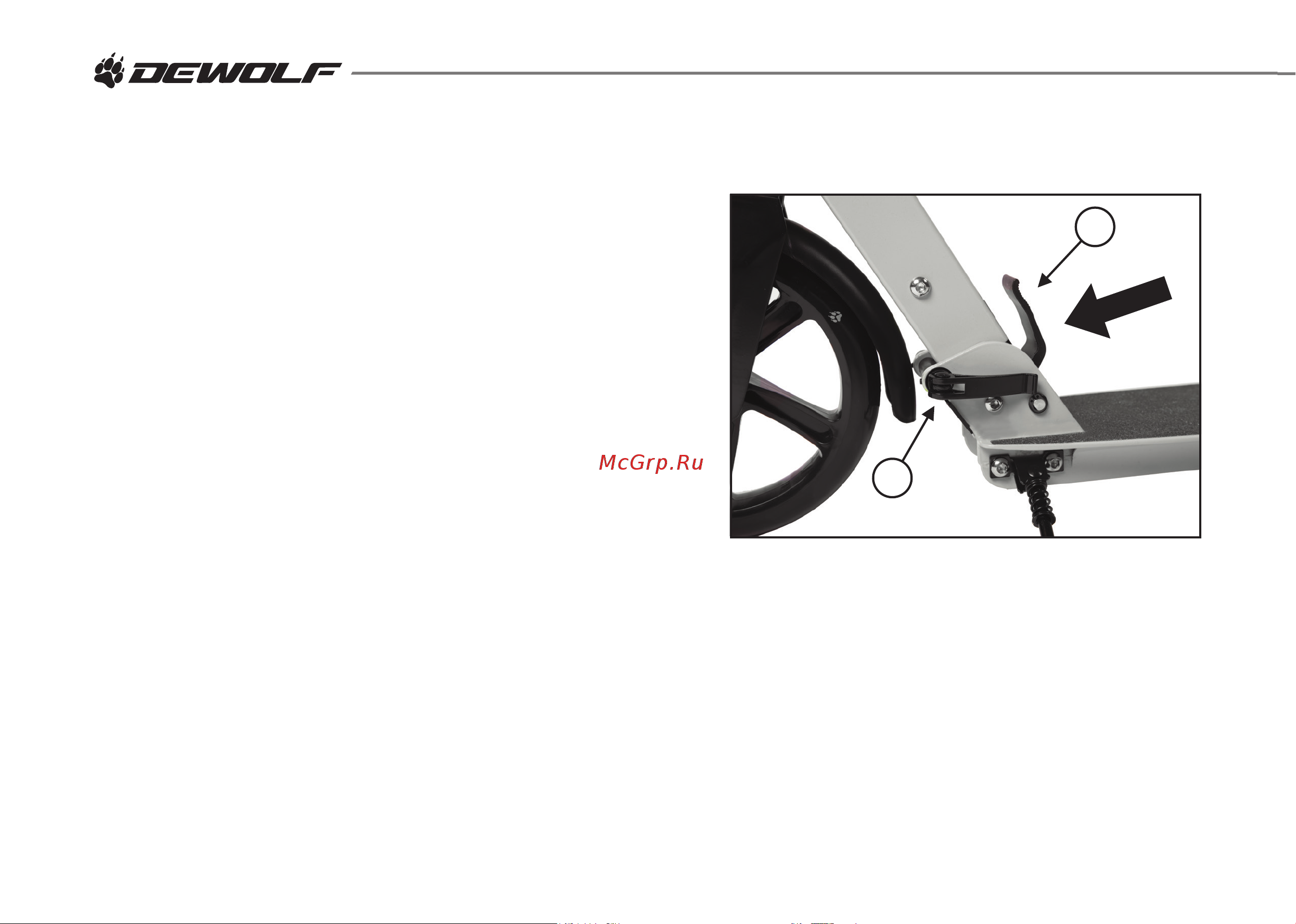 Dewolf Spotty 100 DWST23100100R [9/14] Особенности модели de scoot 200