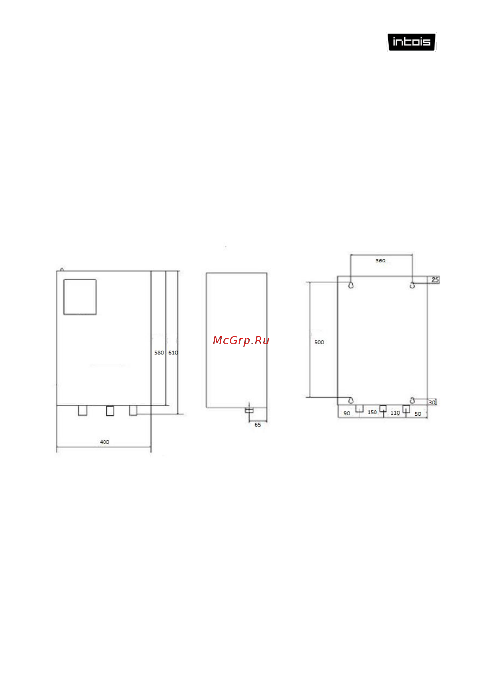 Intois Комфорт МК 18 кВт [10/27] Аэк intois comfort mk