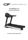 Carbon Fitness WORLD RUNNER T1 Руководство по эксплуатации