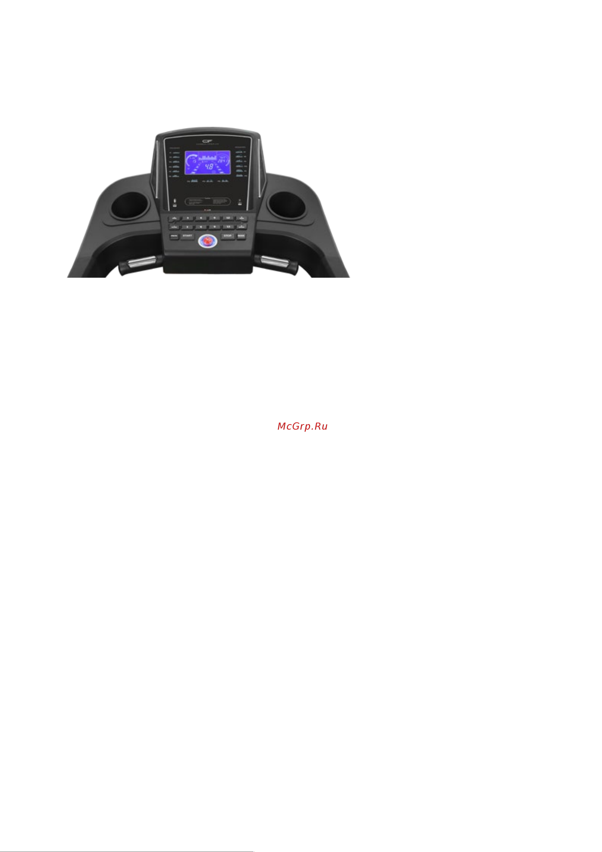 Carbon Fitness WORLD RUNNER T1 [27/36] Работа с консолью