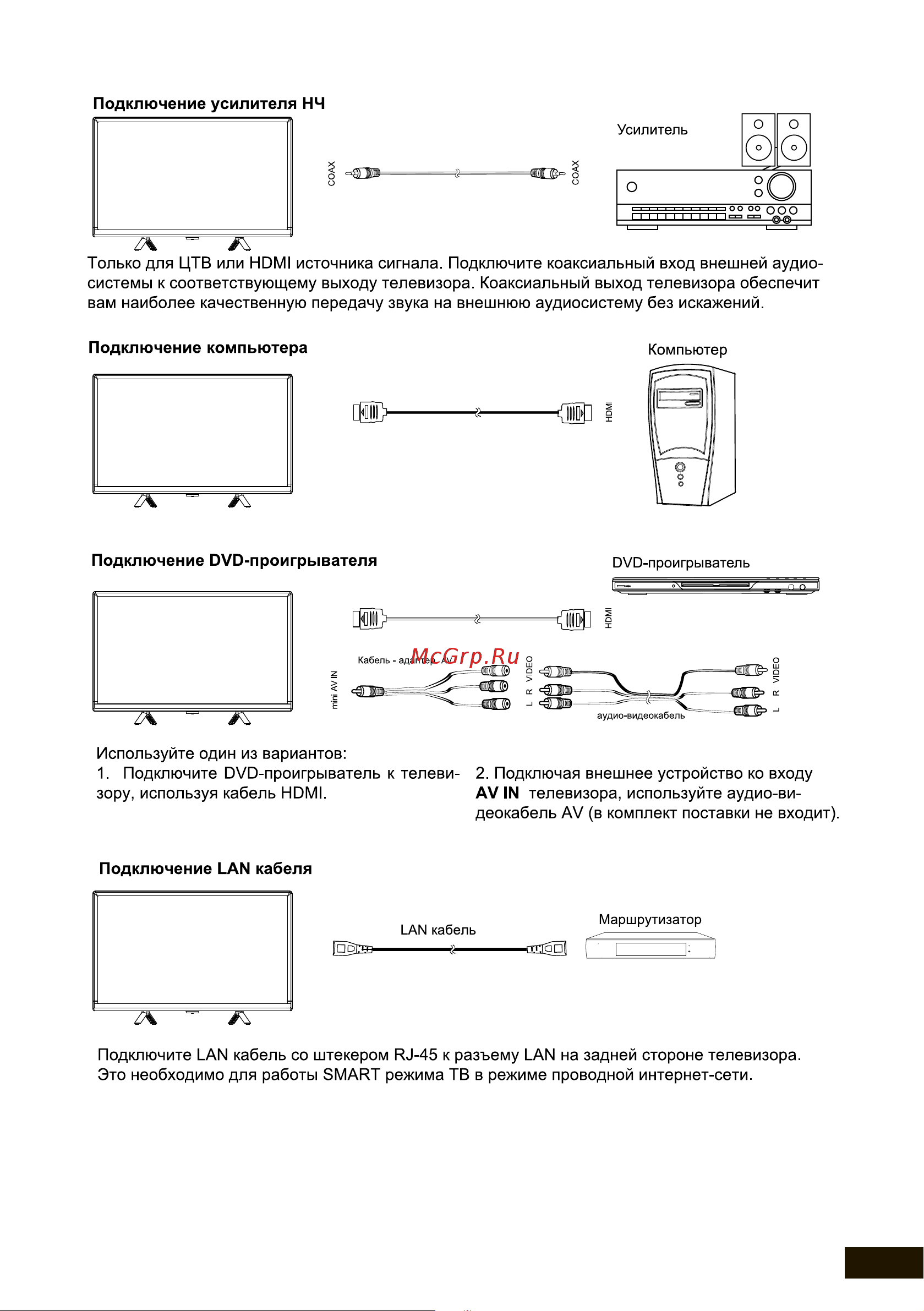 Hyundai H-LED24BS5000 Руководство по эксплуатации онлайн [17/44] 798899