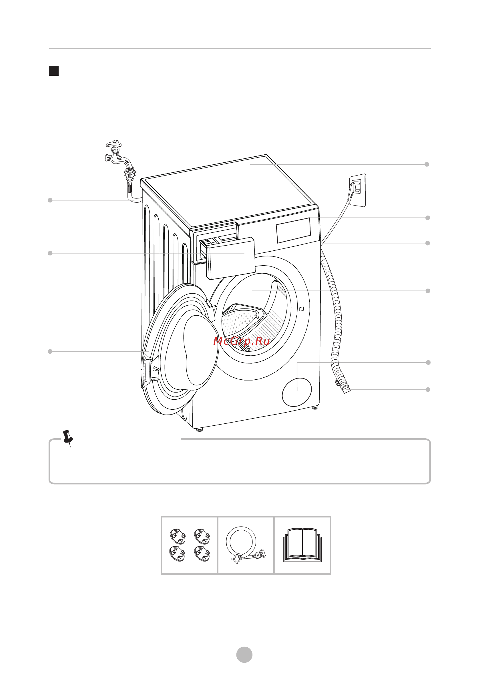 Toshiba TWD-BM110GF4RU(SK) [8/40] Описание устройства