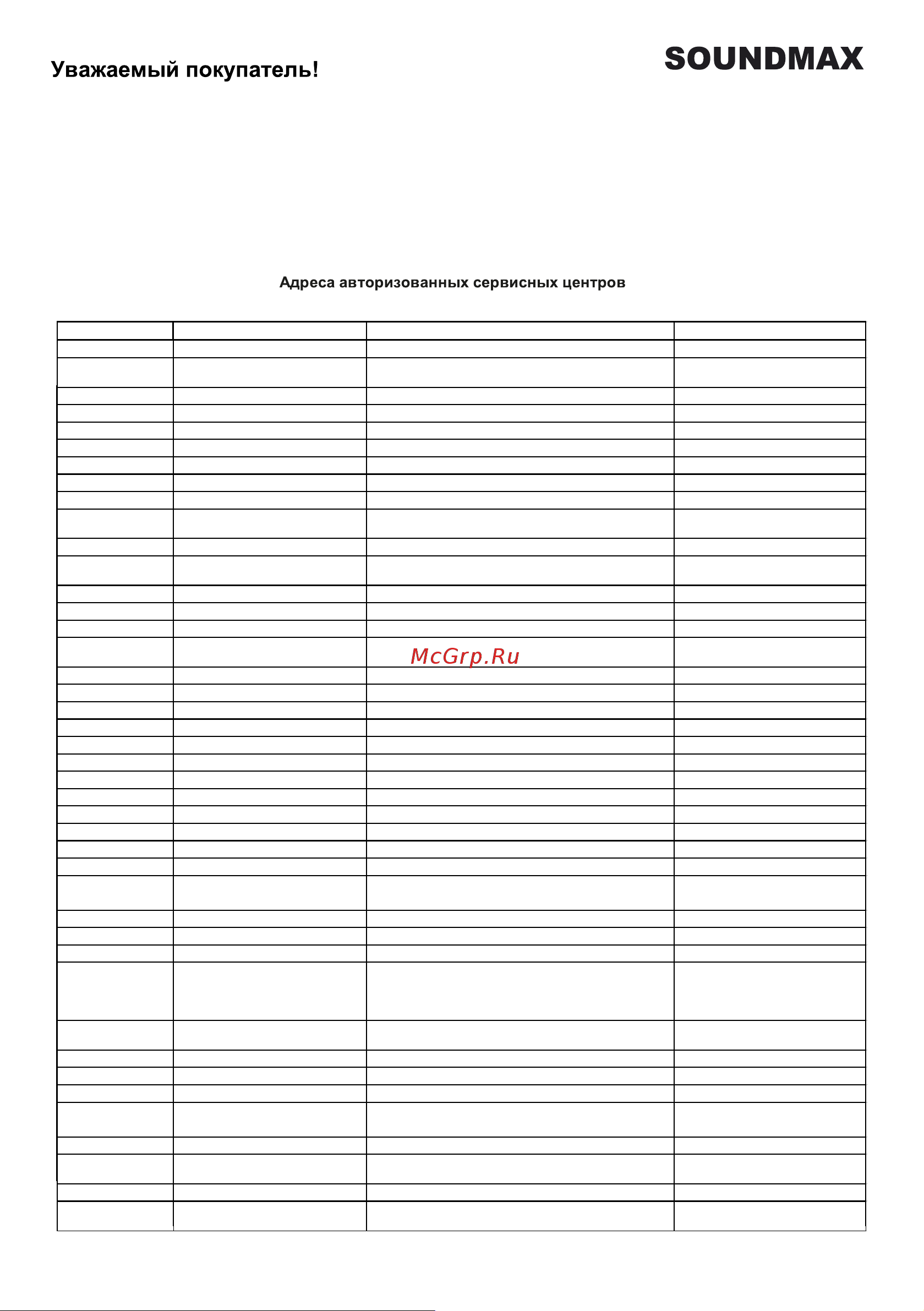 Soundmax SM-CA1001M(чёрный) [13/18] Blank page