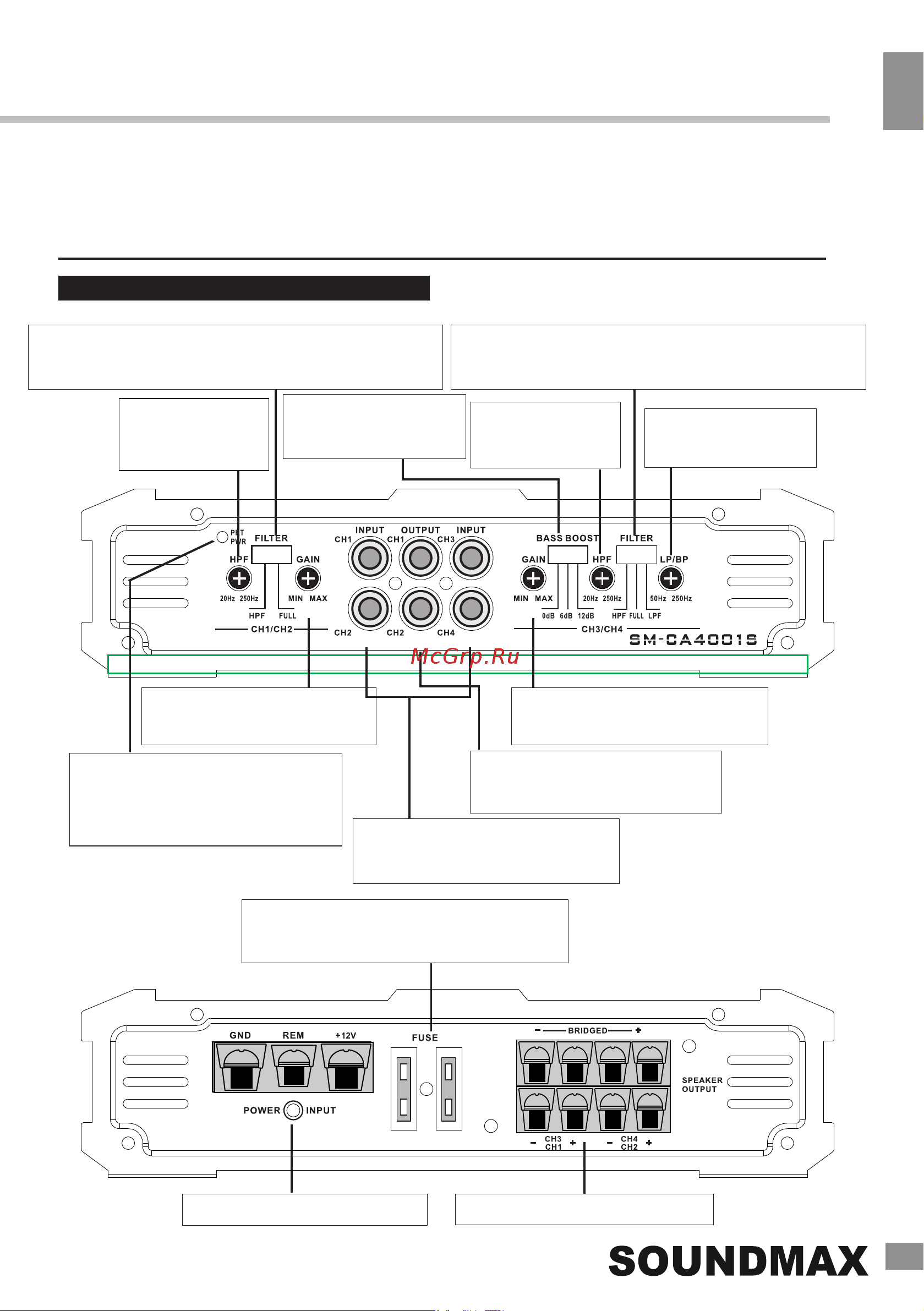 Soundmax SM-CA4001S(чёрный) [2/24] Instruction manual