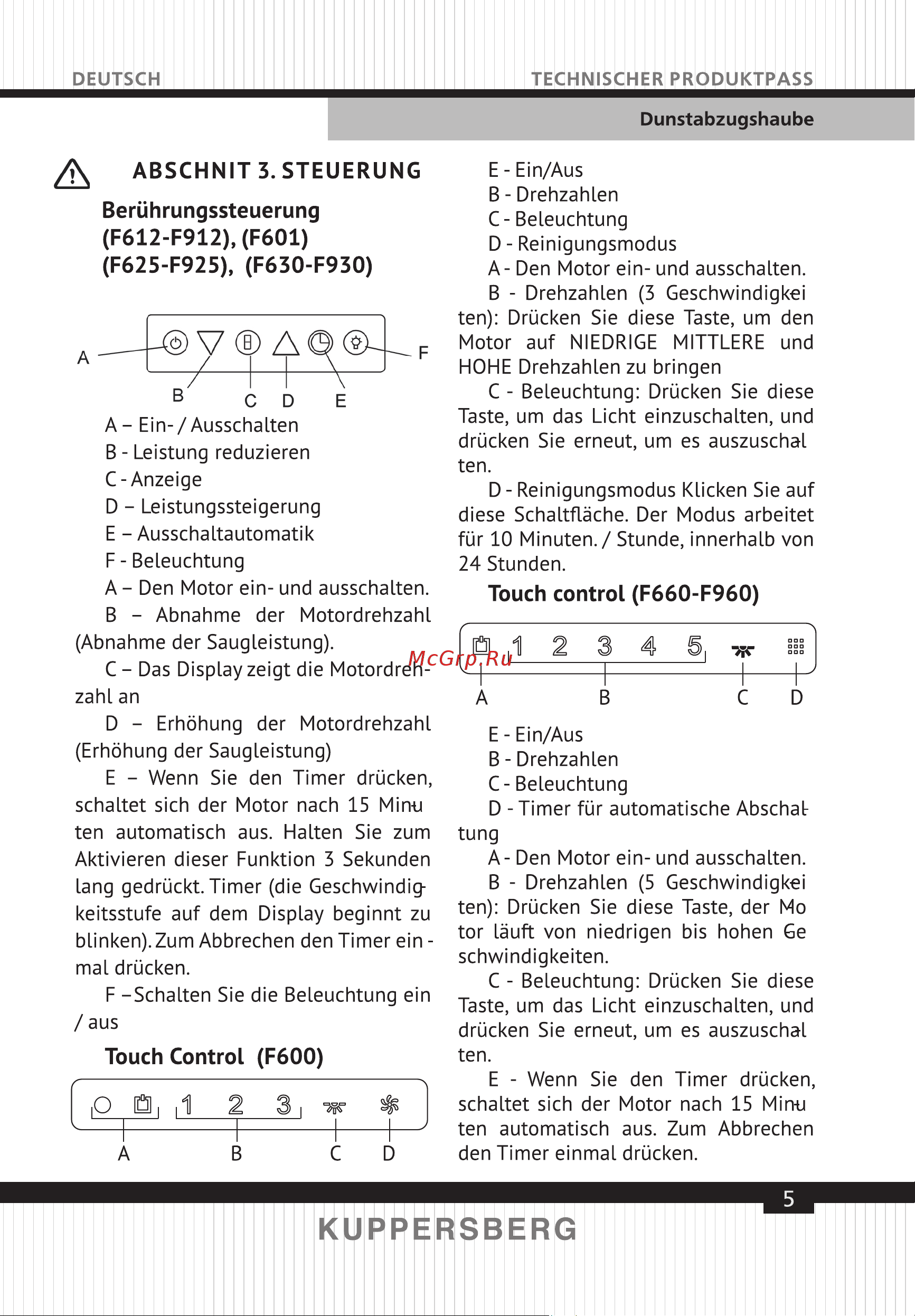 Kuppersberg F 693 [5/43] Sayfa 5