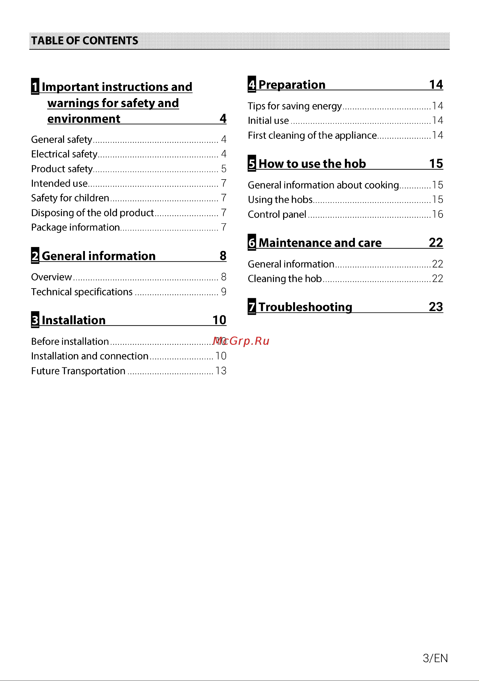 Hotpoint HR 6T1 C Руководство по эксплуатации онлайн [3/52] 798985