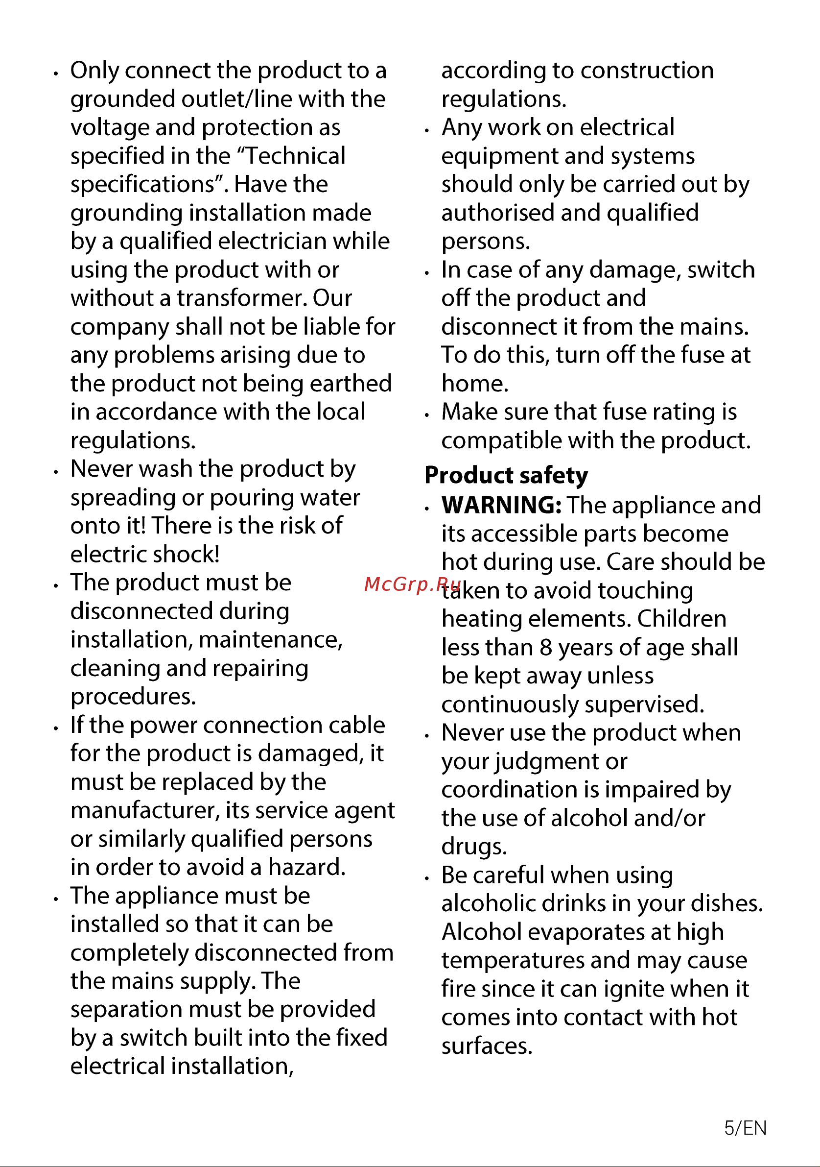 Hotpoint HR 6T1 C Руководство по эксплуатации онлайн [5/52] 798985