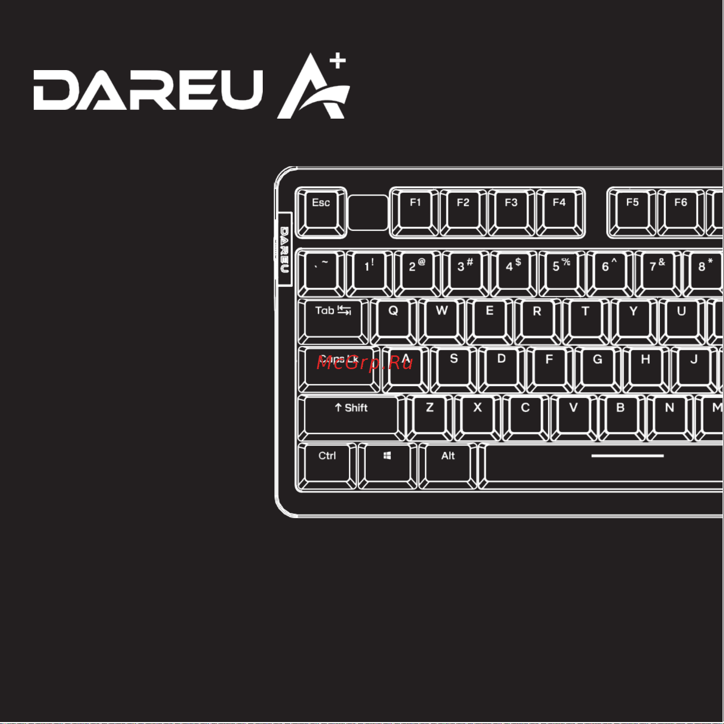Dareu A98 Pro Mecha-Blue Руководство по эксплуатации онлайн