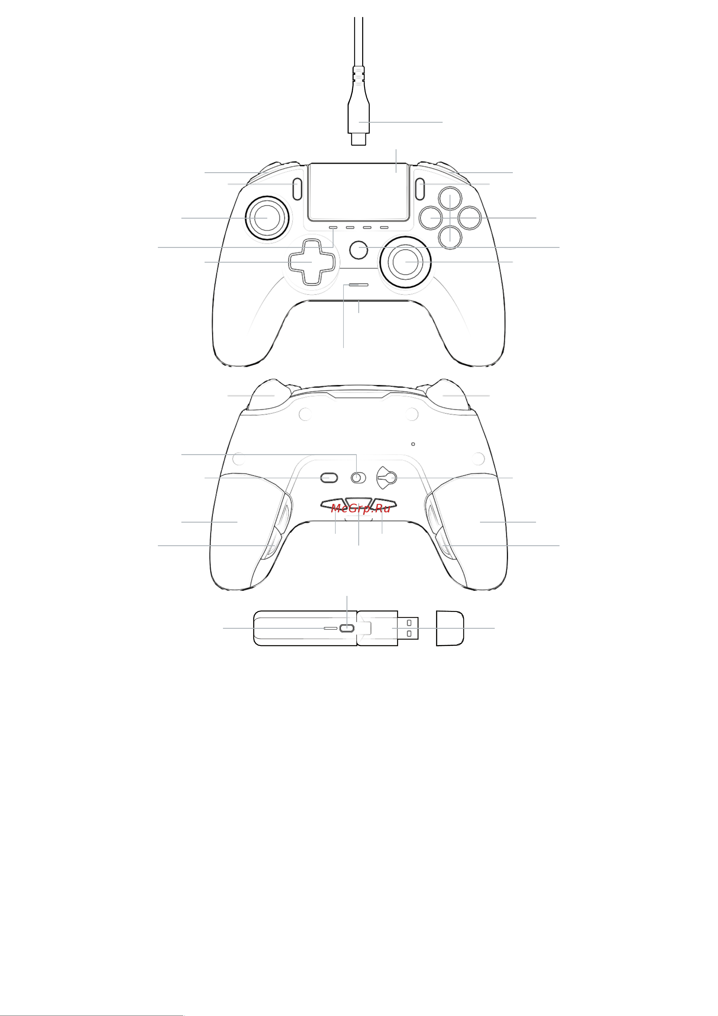 Nacon PS4OFPADREV3UK [3/35] I перечень элементов