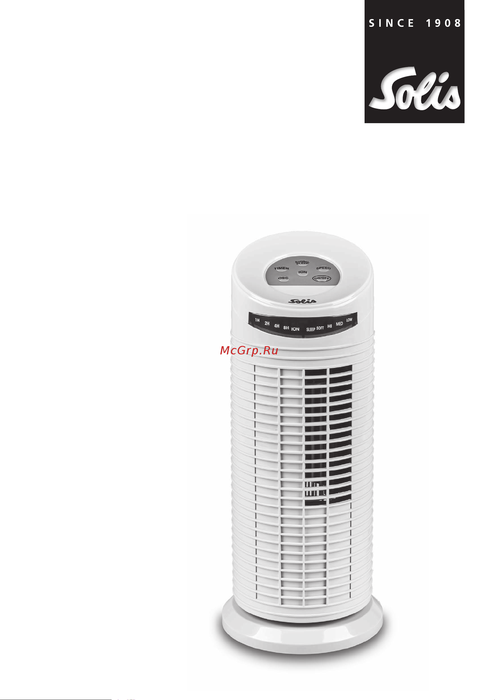 Solis TOWER 749 Black Руководство по эксплуатации онлайн