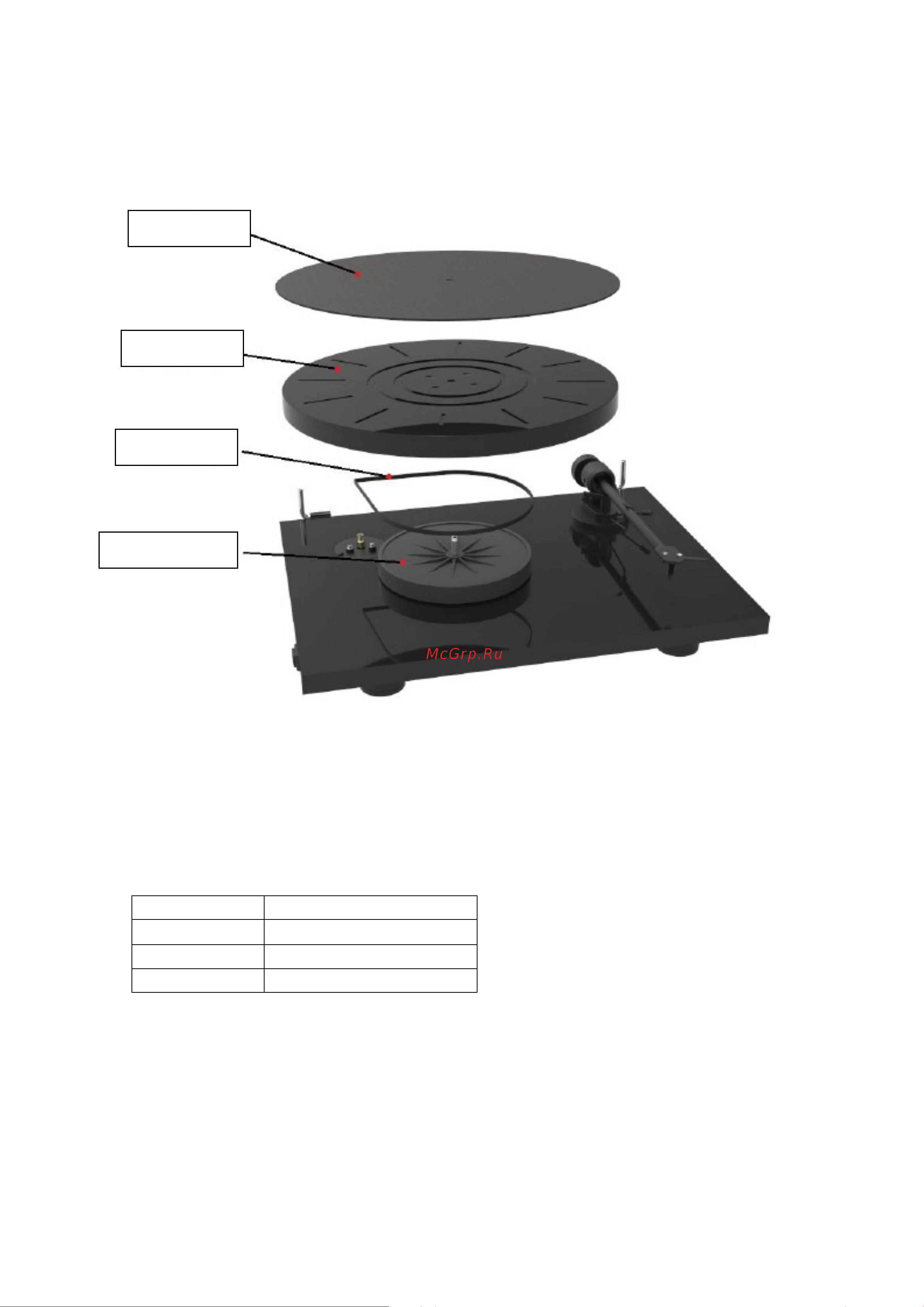 Pro-Ject E1 Phono Black OM5e UNI [4/9] Белый левый канал l