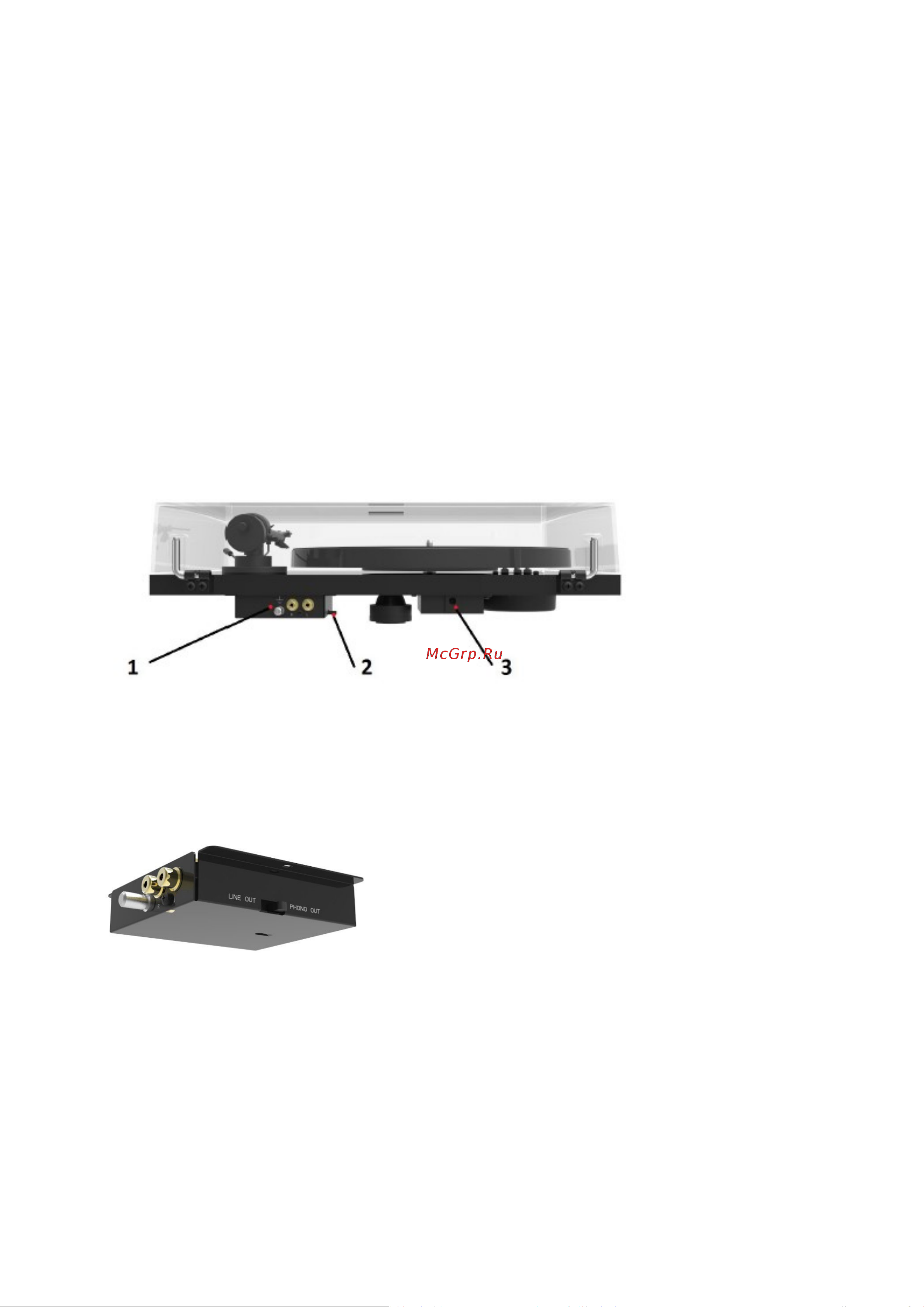Pro-Ject E1 Phono Black OM5e UNI Руководство по эксплуатации онлайн [6/9] 799134