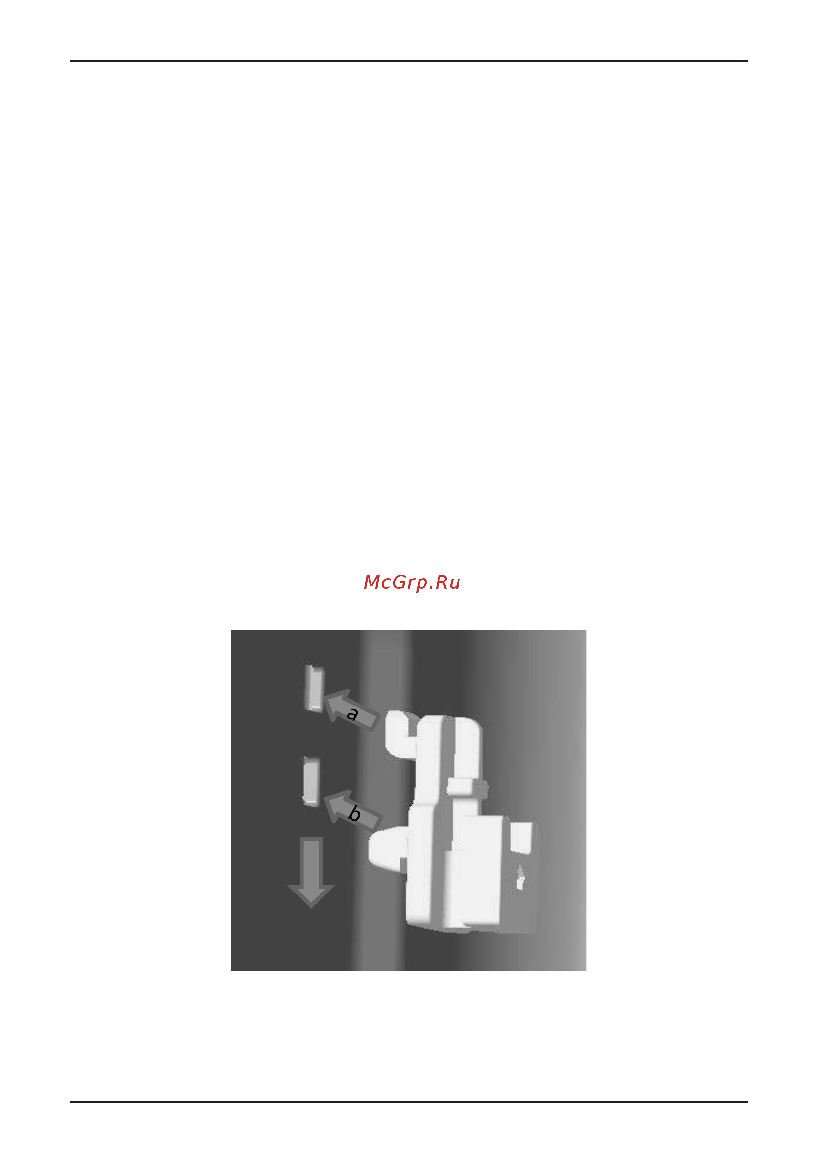 Korting OKB 3250 GBXGr MW [19/34] ② then push the hook into the hole b