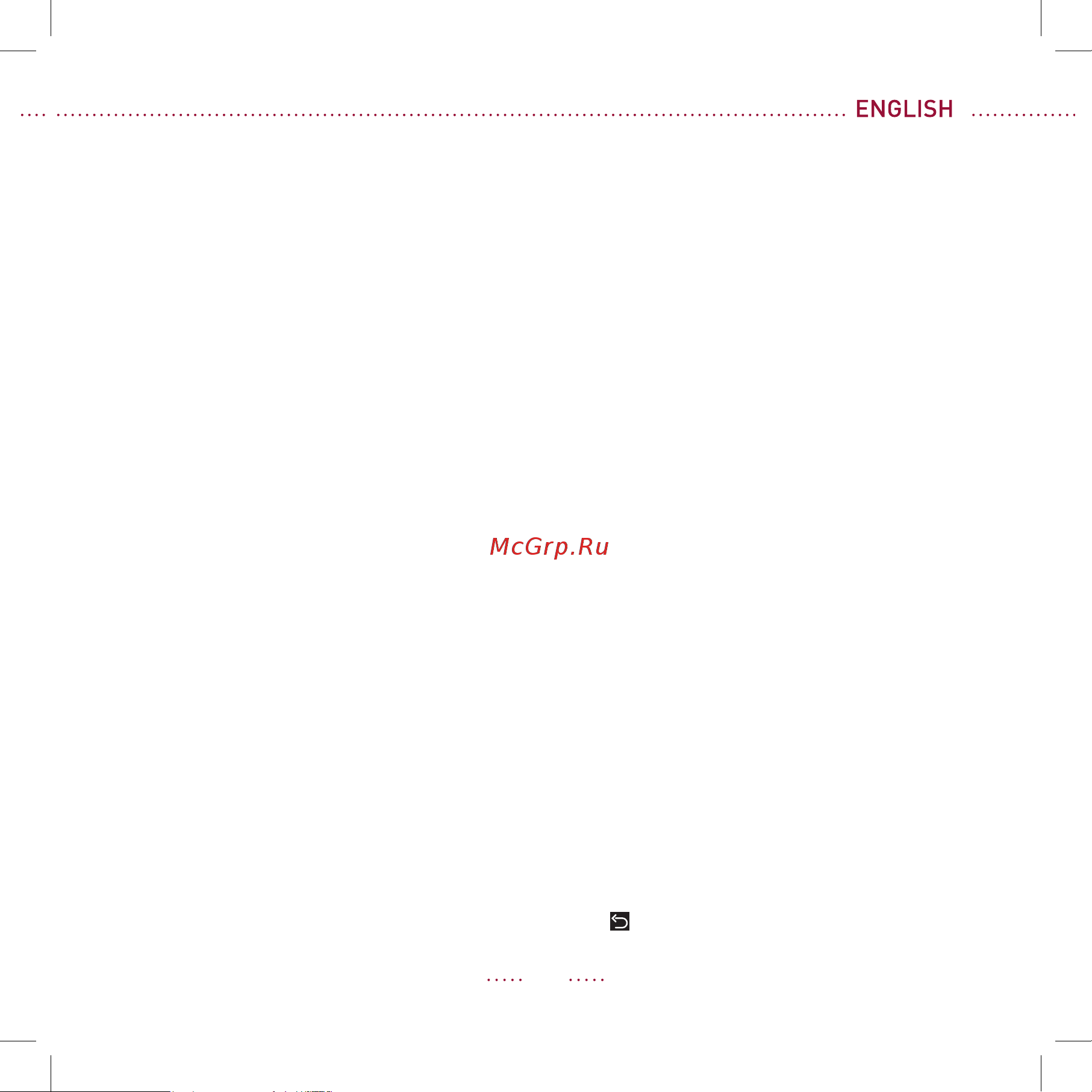 Rondell RDE-1110 [25/48] Side of the menu select the parameter you want to change