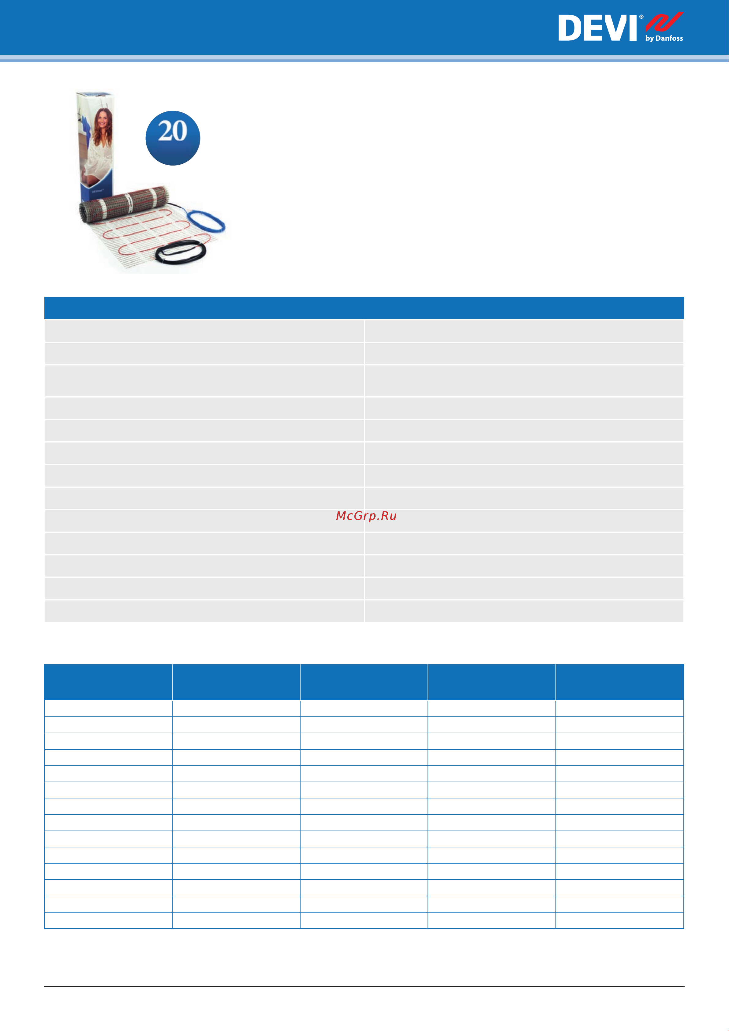Devi 140F1069R [50/76] Нагревательные маты