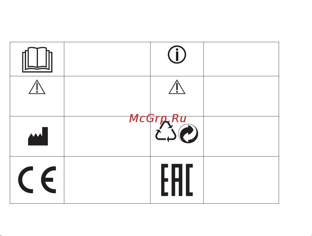 Beurer SL10 [26/160] Signs and symbols