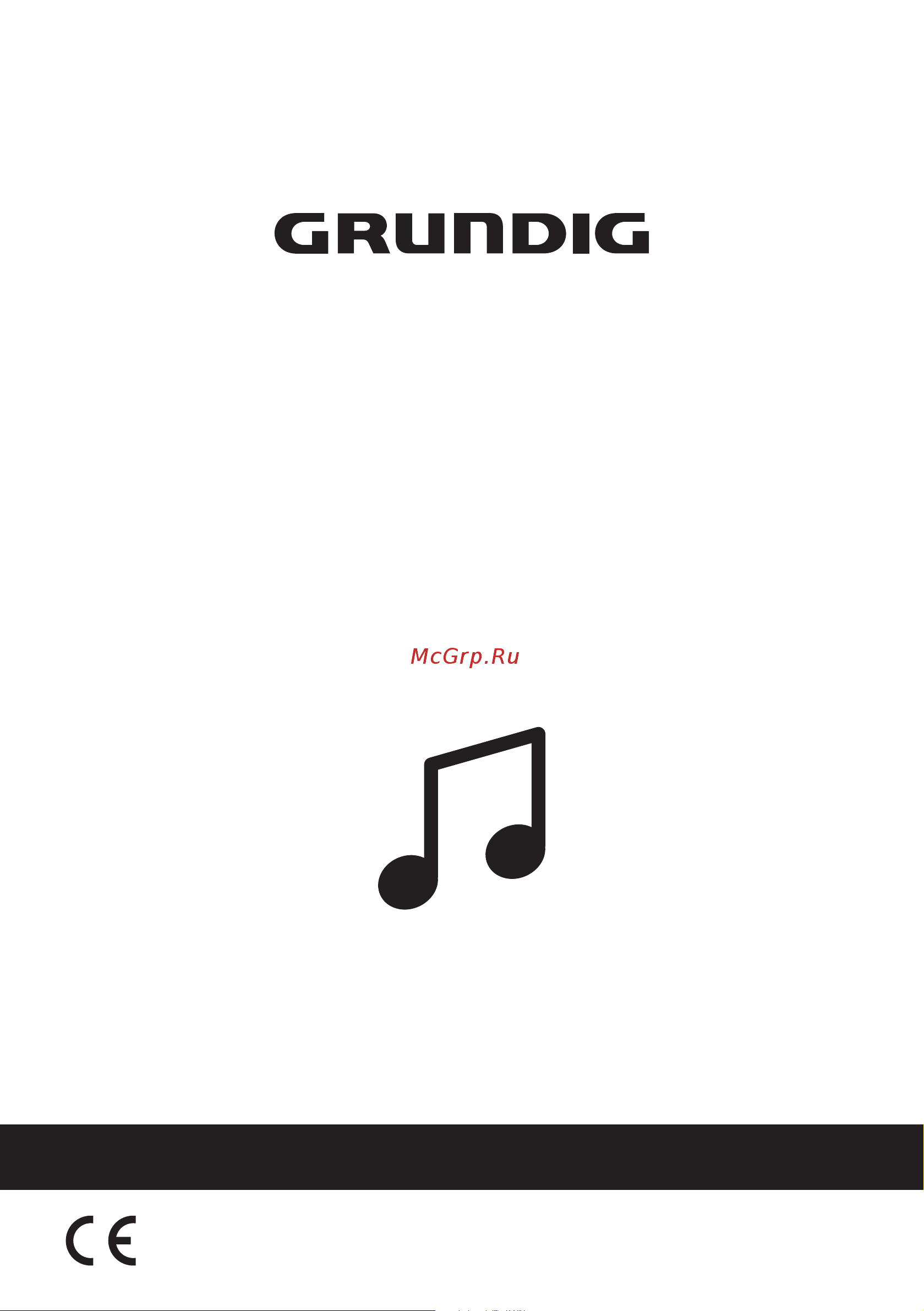 Grundig PartyHit Руководство по эксплуатации онлайн