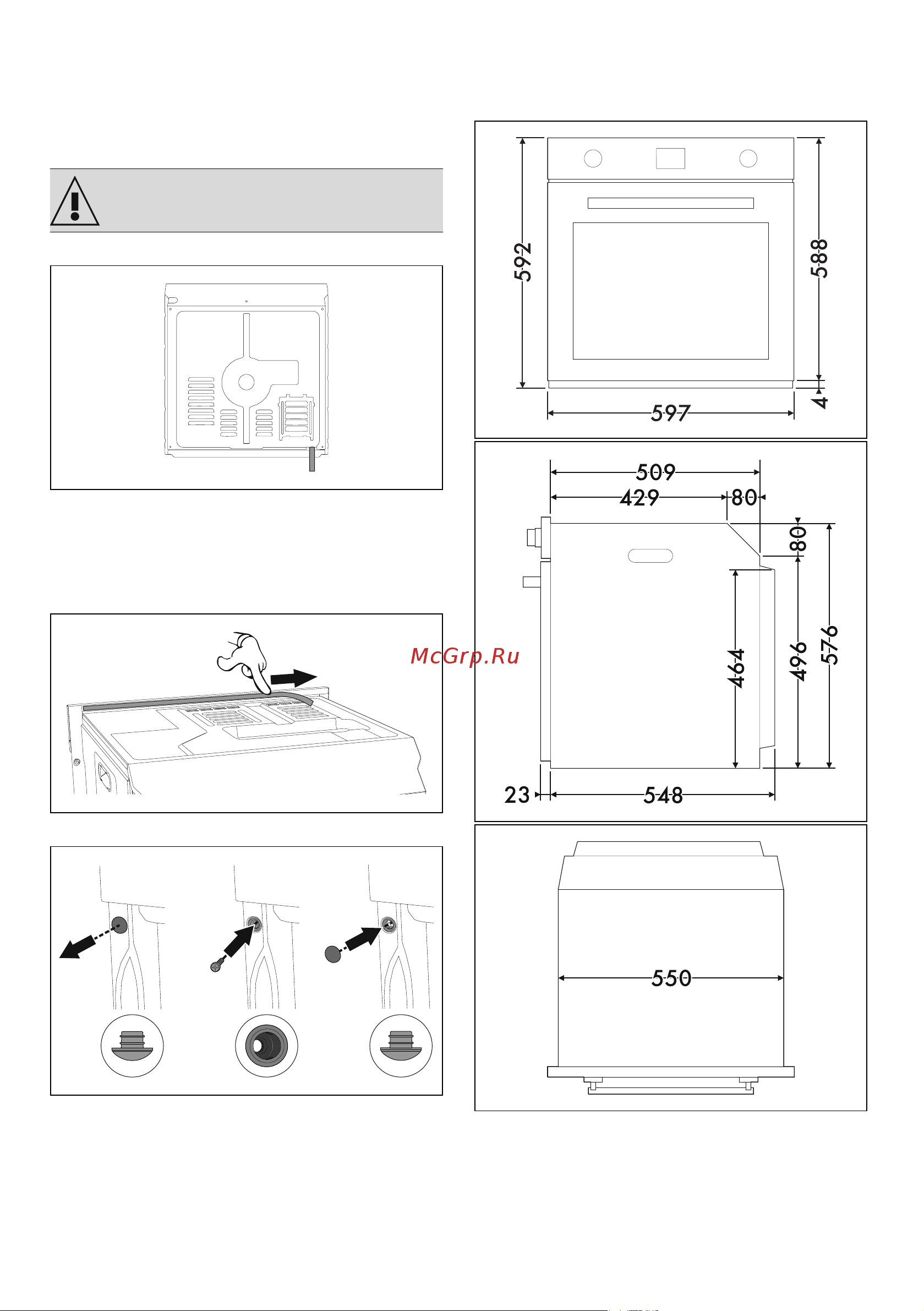 Smeg SO6102M2B3 [41/45] Встраивание