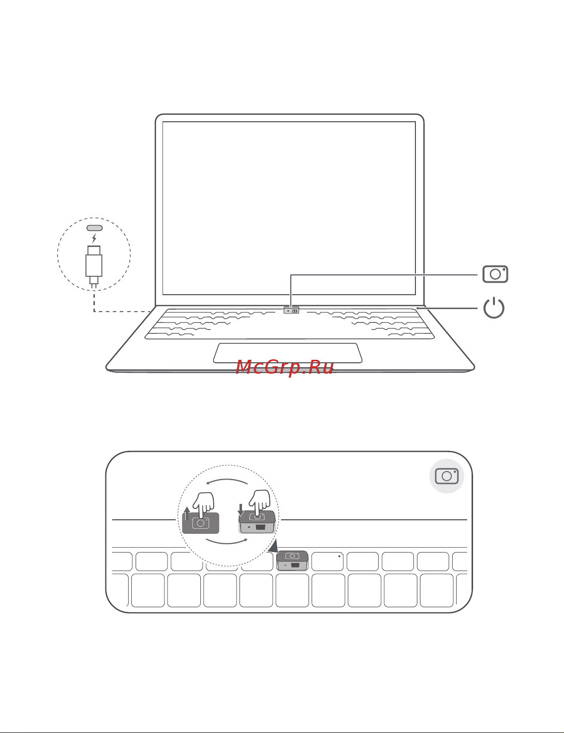 Honor MagicBook X 15 i5/8/512GB Space Grey (BDR-WDH) Руководство по эксплуатации онлайн [2/36] 799445