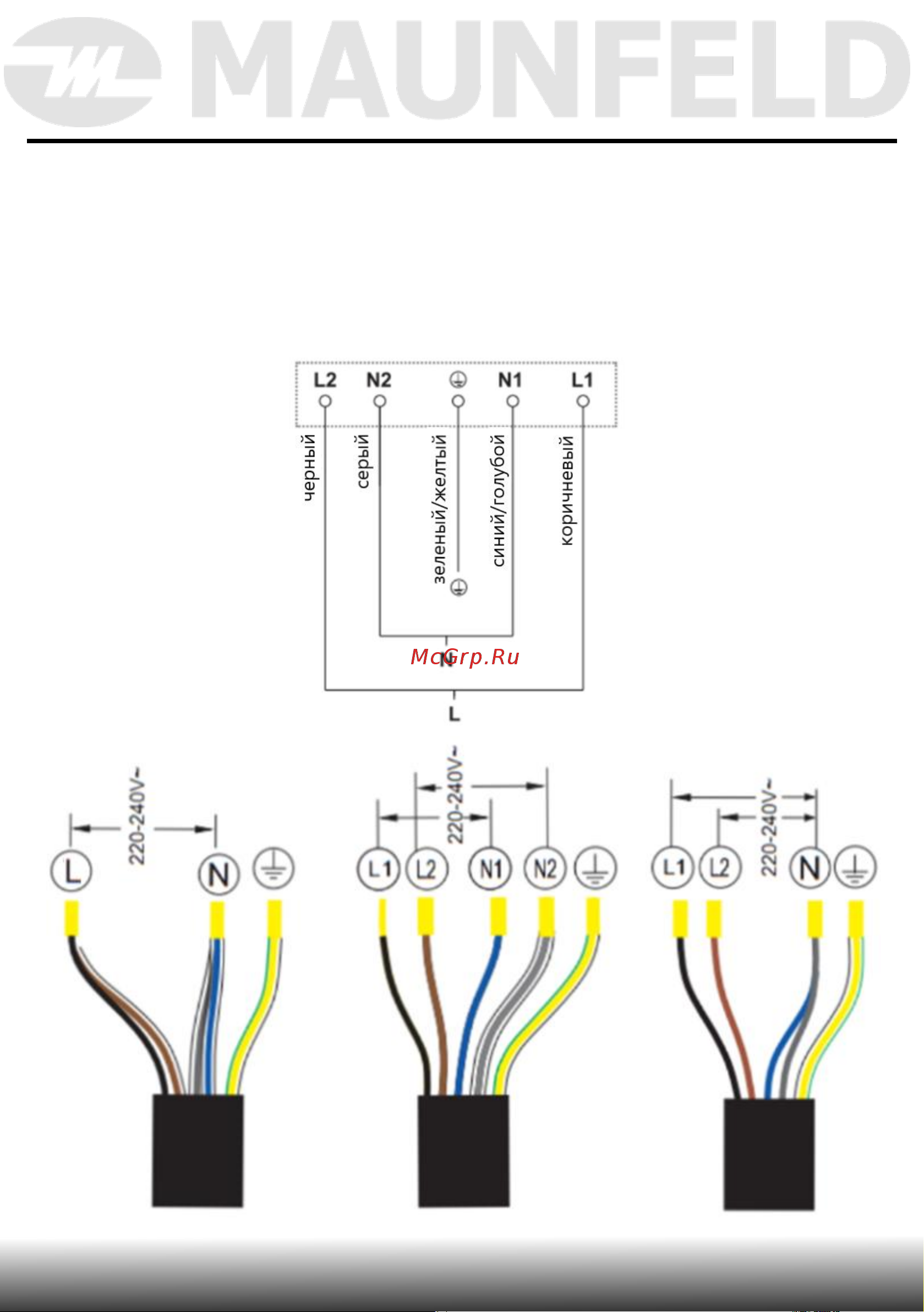 Maunfeld CVI593BBK [20/44] Установка прибора