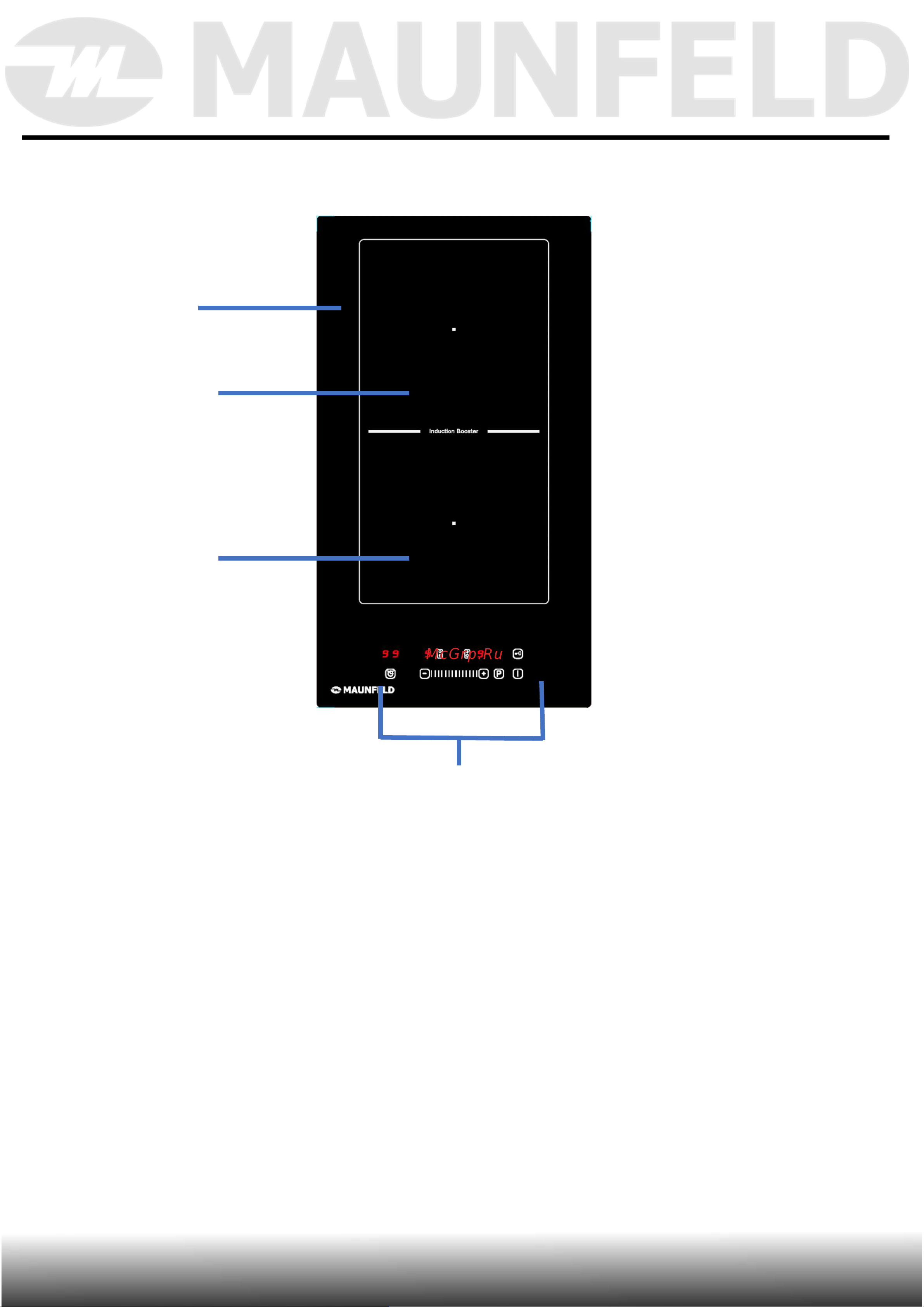 Maunfeld CVI292S2BWH [14/46] Описание прибора