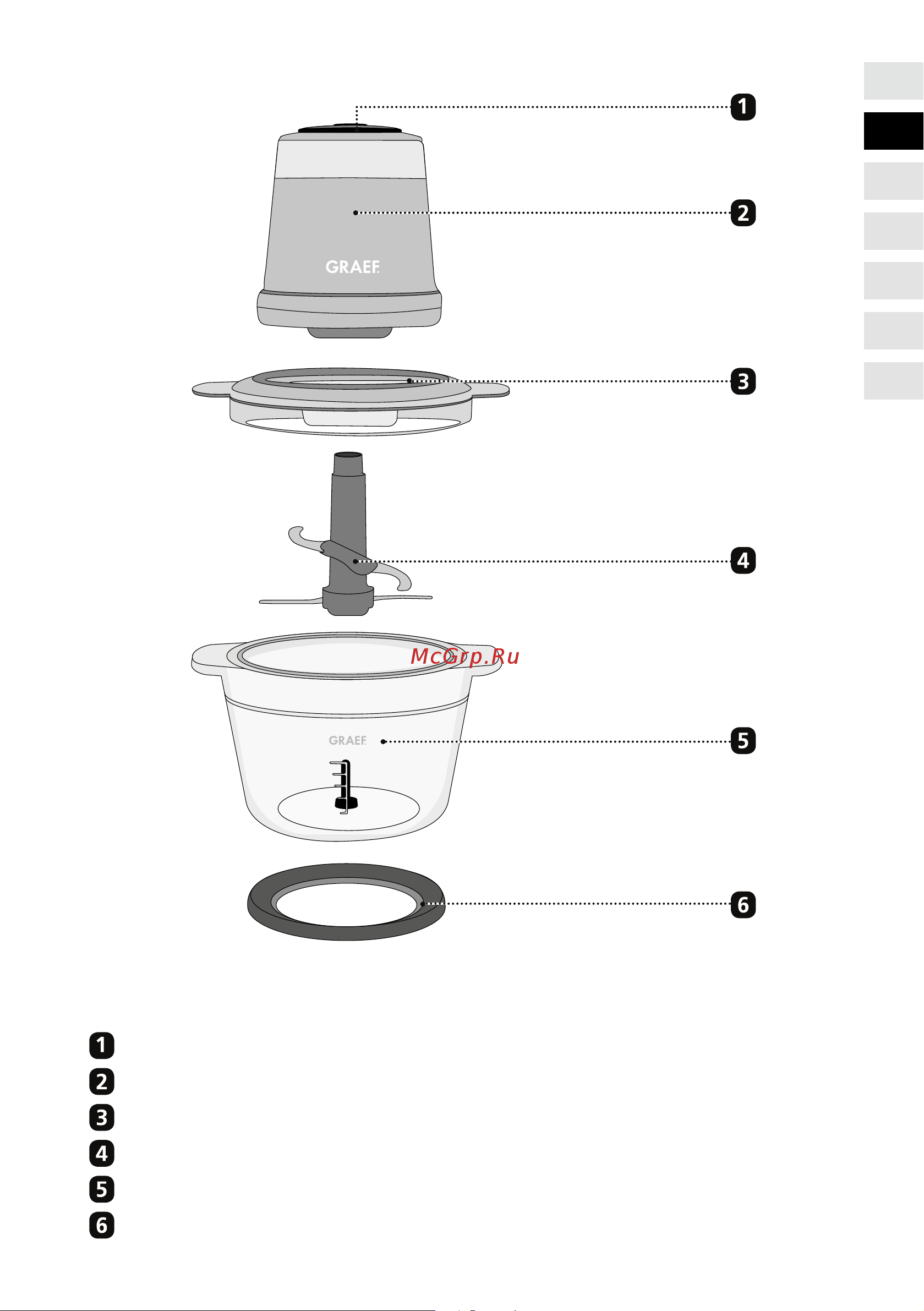 GRAEF CM502EU [15/80] Product description