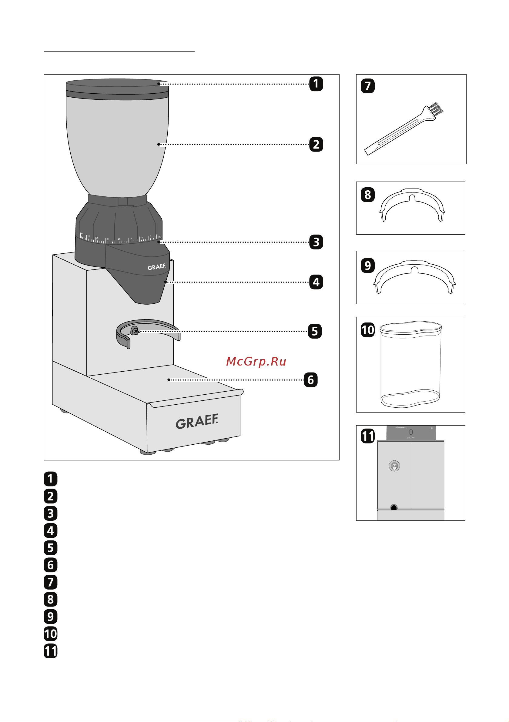 GRAEF CM850EU Руководство по эксплуатации онлайн [20/88] 799558