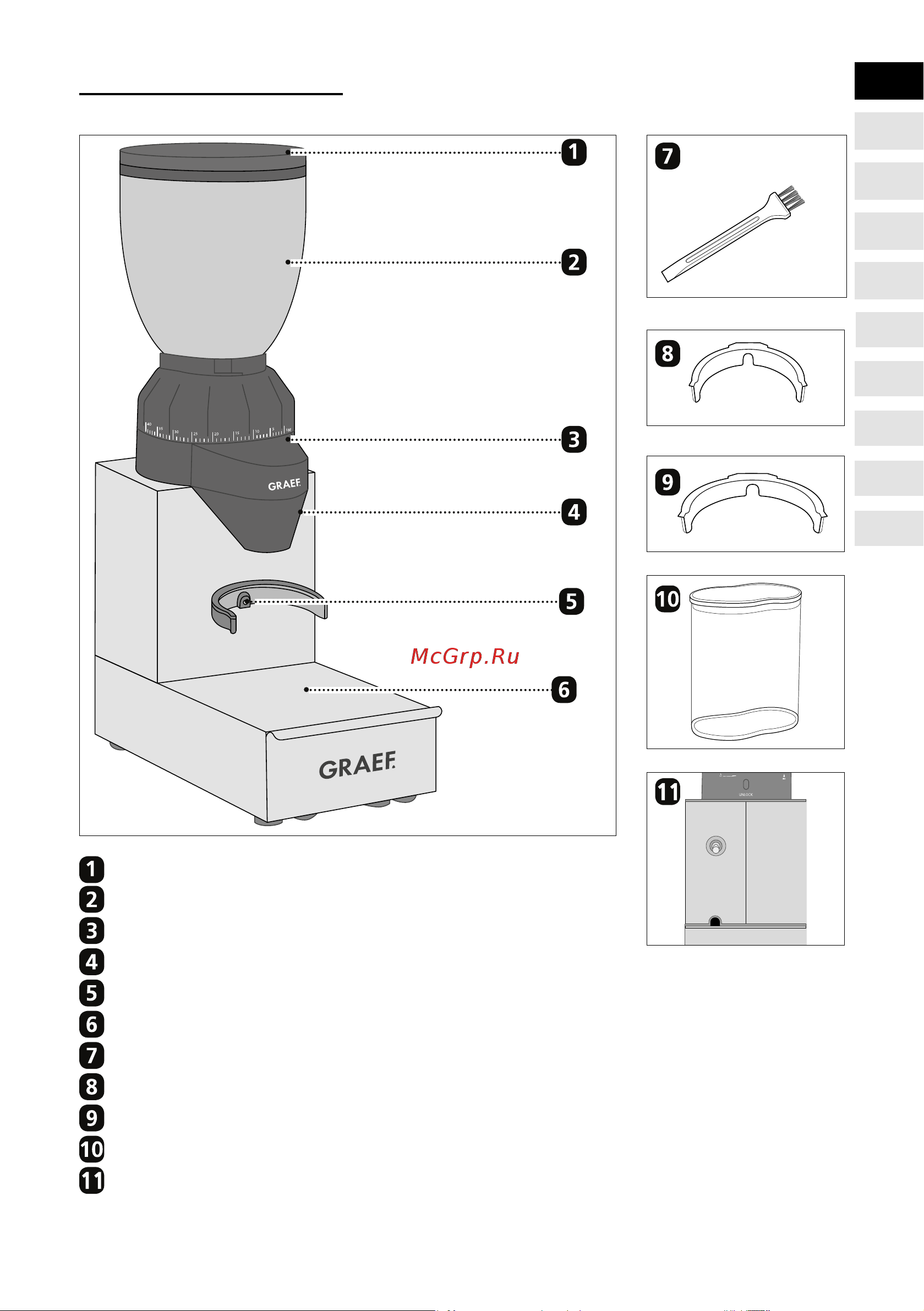 GRAEF CM850EU Руководство по эксплуатации онлайн [55/88] 799558