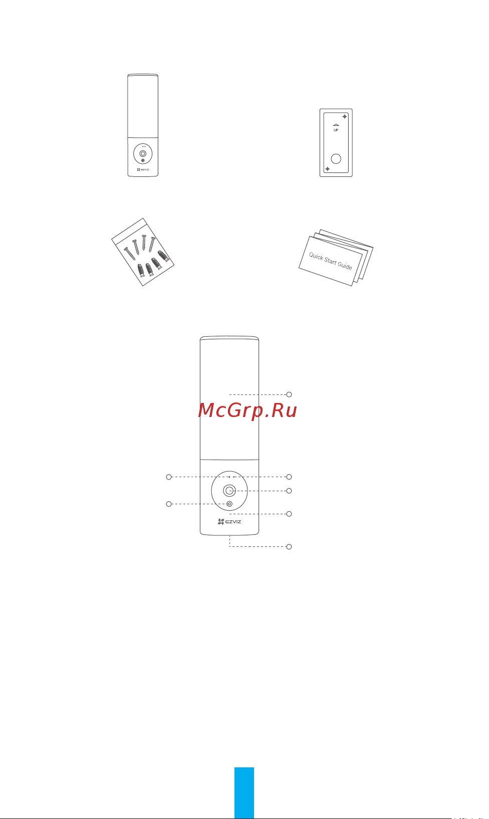 Ezviz CS-LC3 [2/6] Комплектация