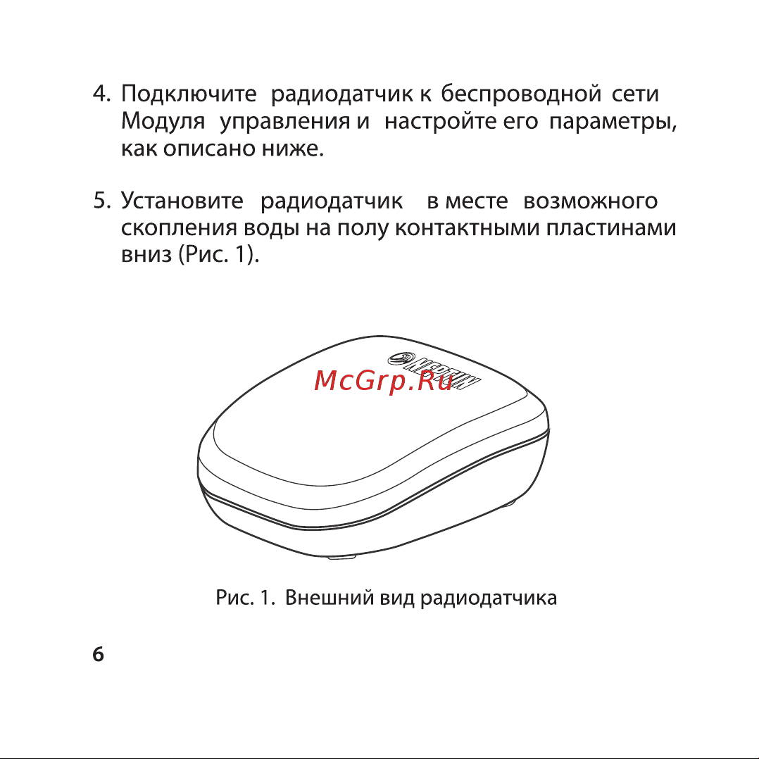 Нептун Smart 868 Руководство по эксплуатации онлайн [6/16] 799636